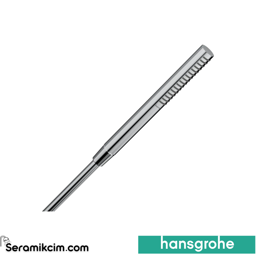 Hansgrohe Pulsify S Baton El Duşu 100 1 Fonksiyonlu Ecosmart+ Krom 24126000