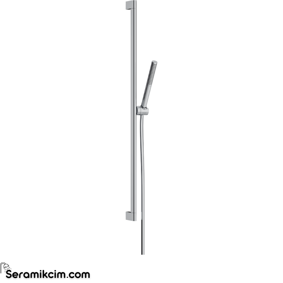 Hansgrohe Pulsify S Duş Seti 100 1 Fonksiyonlu Ecosmart Duş Barı 90 Cm İle 24382000
