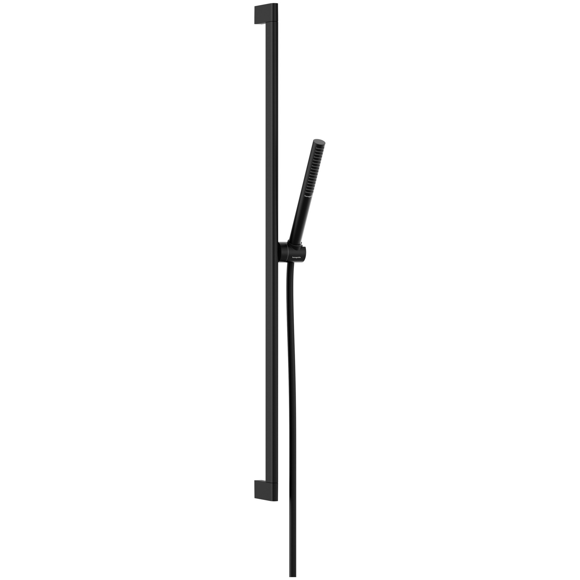 Hansgrohe Pulsify S Duş Seti 90 cm Sürgülü 9,8x2,4 cm El Duşlu 1 Fonksiyonlu EcoSmart Mat Siyah 24382670