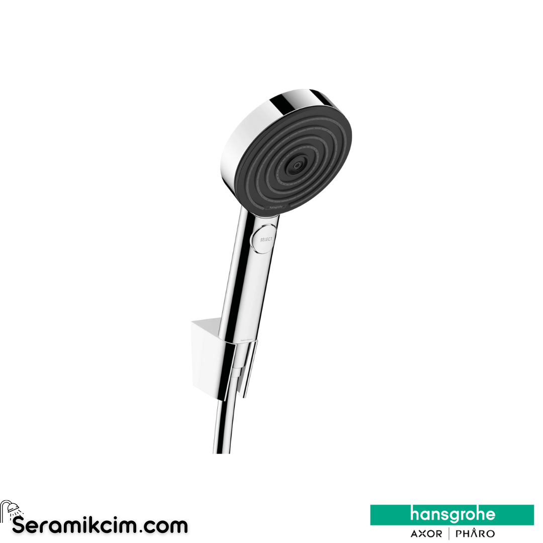 Hansgrohe Pulsify Select S 105 El Duşu Set 3 Fonksiyonlu Krom 24303000