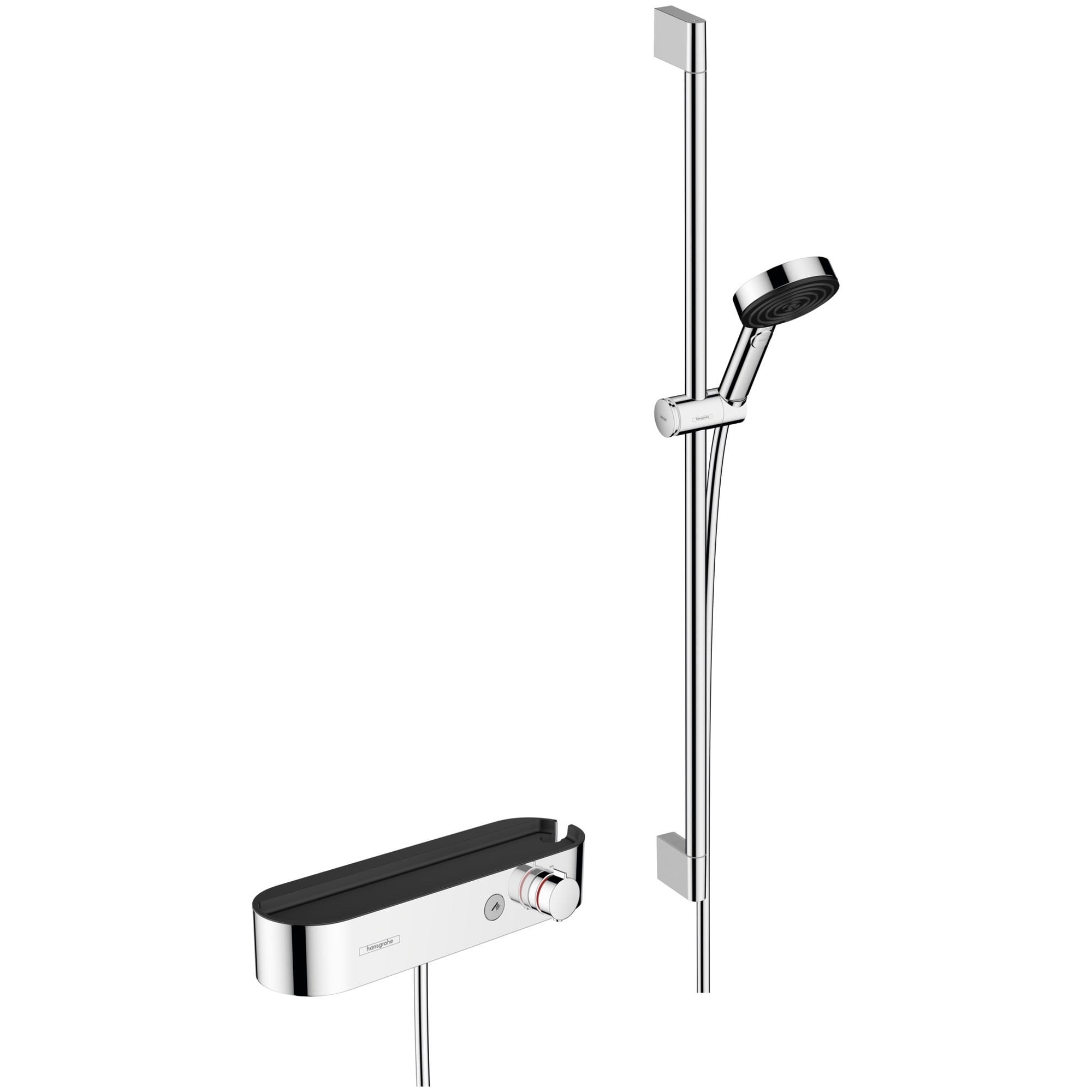 Hansgrohe Pulsify Select S Termostatik Duş Sistemi 10,5 cm 3 Fonksiyonlu Relaxation ShowerTablet 400 Krom 24270000