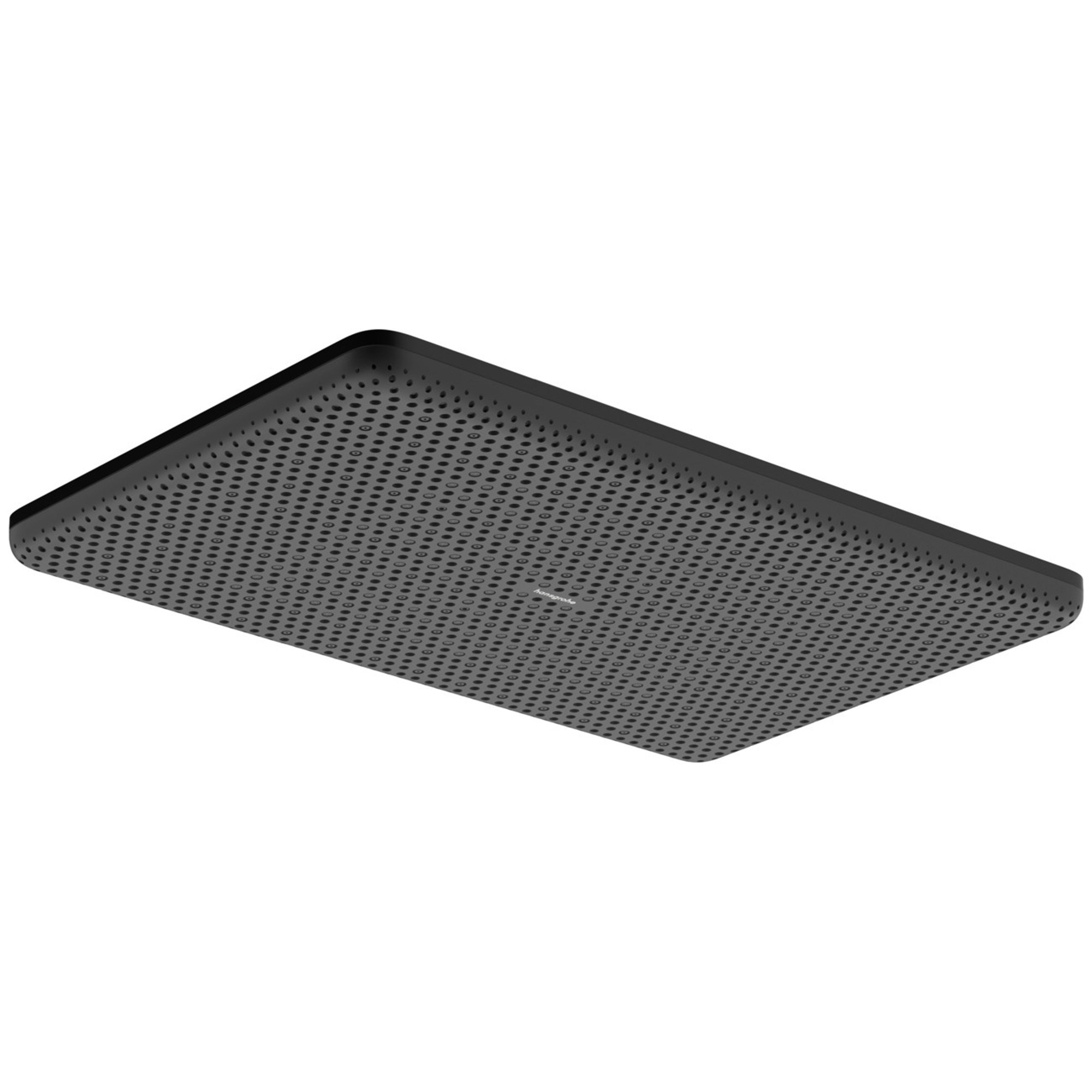 Hansgrohe Raindance Alive Q Tepe Duşu 21,4x34,3 cm 1 Fonksiyonlu EcoSmart Mat Siyah 24531670