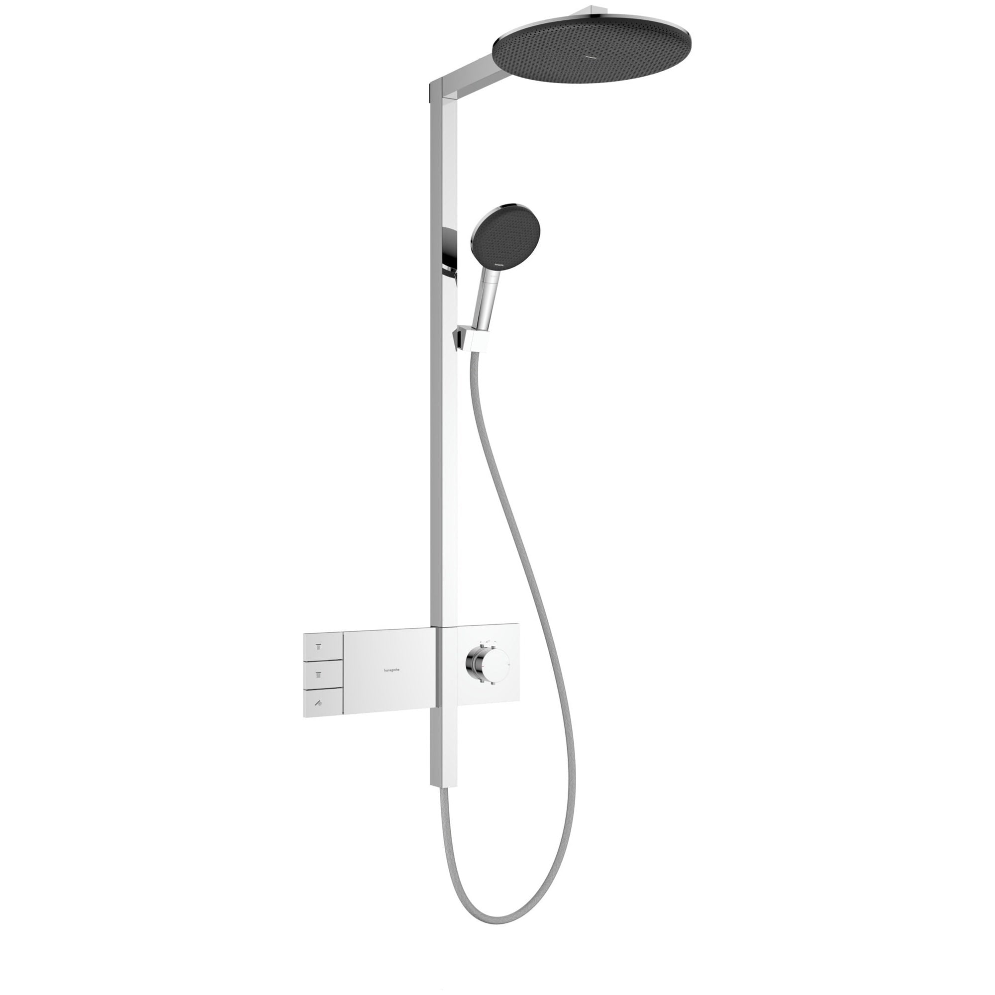 Hansgrohe Raindance Alive S Termostatik Duş Sistemi 30 cm 2 Fonksiyonlu EcoSmart ShowerSelect Comfort Krom 24596000