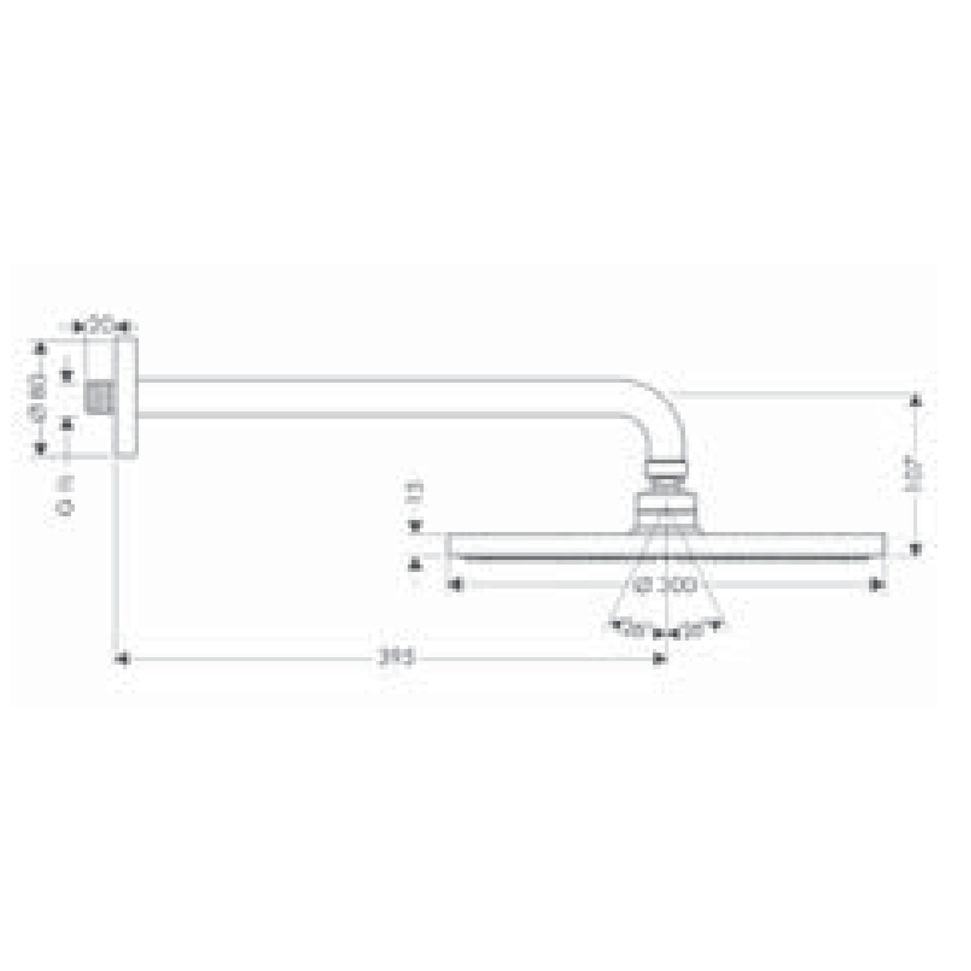 Hansgrohe Raindance S Duvardan Tepe Duşu 30 cm 1 Fonksiyonlu EcoSmart Krom 26601000