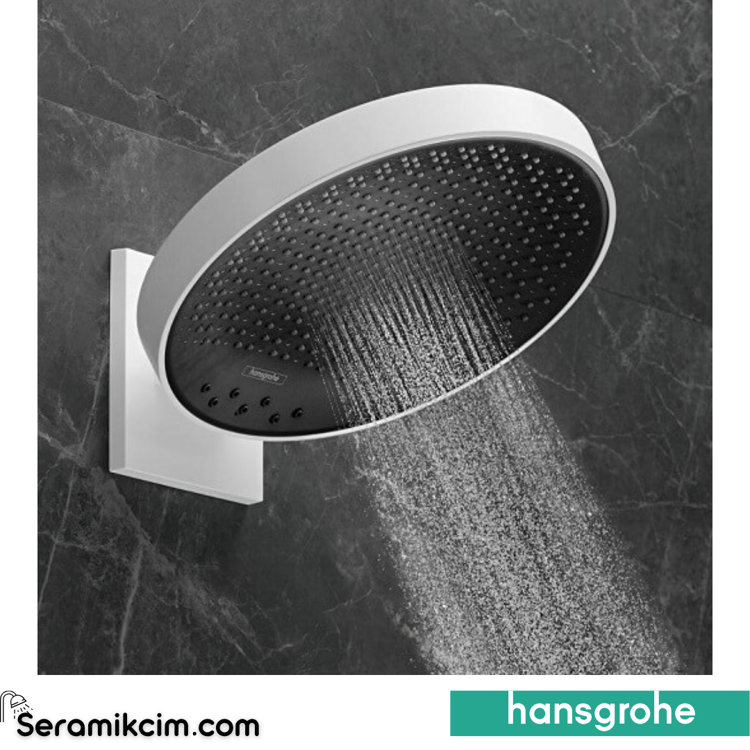 Hansgrohe Rainfinity Tepe Duşu 360 1 Fonksiyonlu Mat Beyaz 26230700