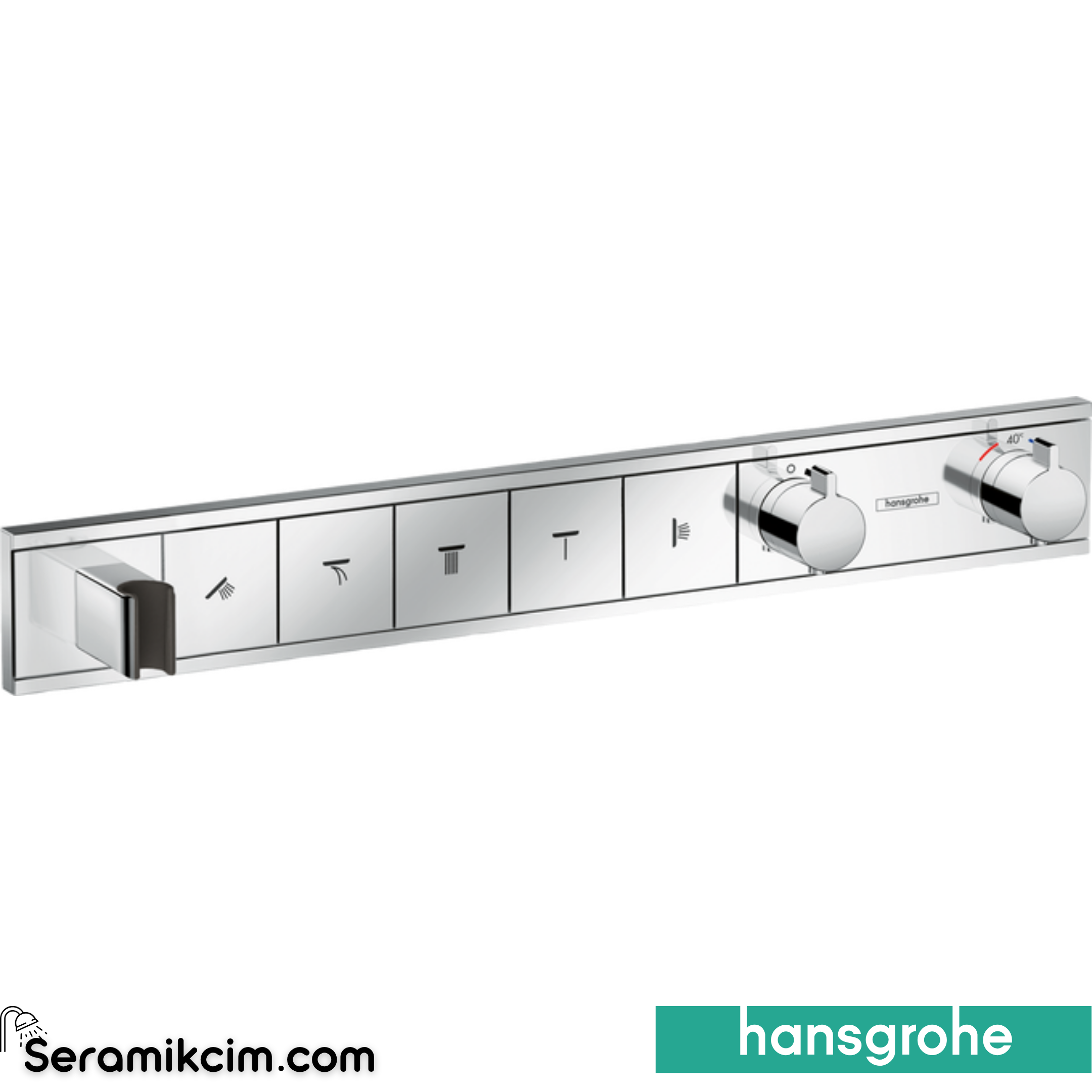 Hansgrohe Rainselect Dış Set Ankastre 5 Çıkış İçin Krom 15358000