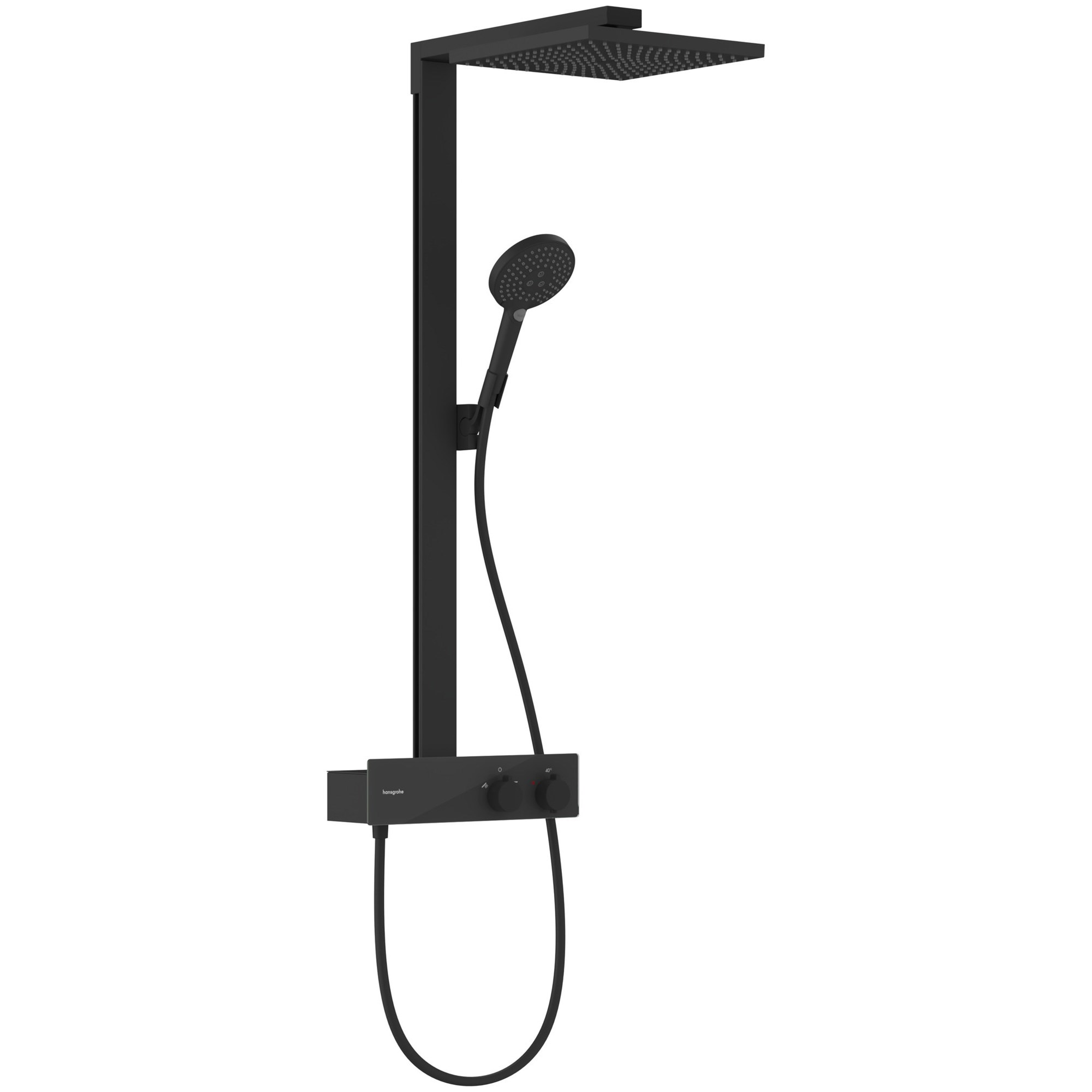 Hansgrohe Rd E Shape 300 1 Fonksiyonlu Ecosmart 350 St Mat Siyah