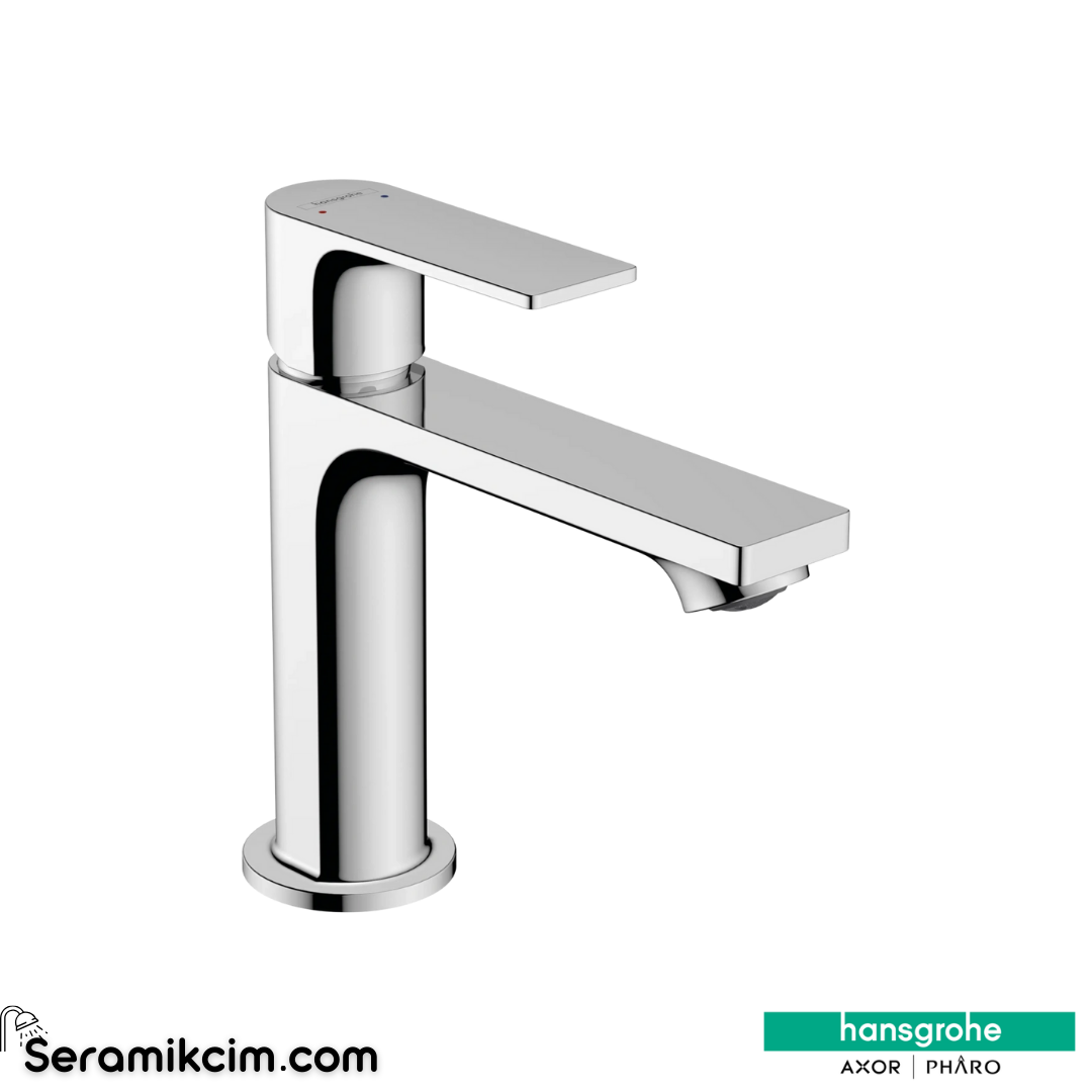 Hansgrohe Rebris E 110 Lavabo Bataryası Sifon Kumandalı Krom 72557000
