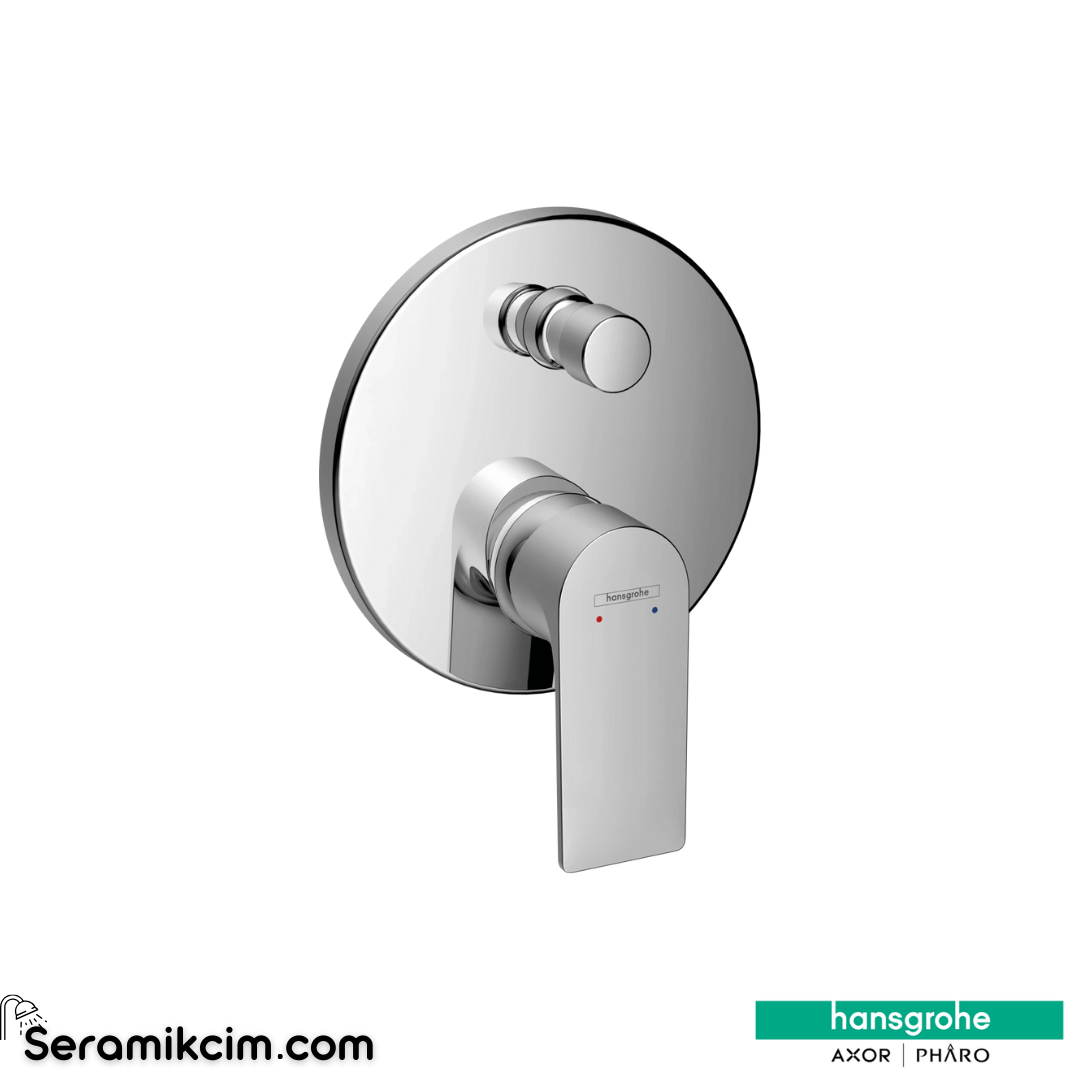 Hansgrohe Rebris E Ankastre Banyo Bataryası Krom 72469000