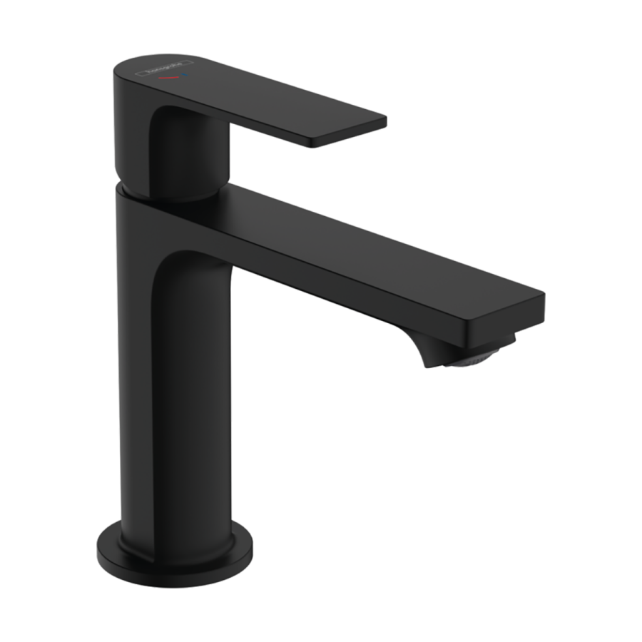 Hansgrohe Rebris E Eviye Bataryası E Tek Kollu Lavabo Bataryası 110 Coolstart Ecosmart Kumandalı Satin Siyah 72589670 - 72589670