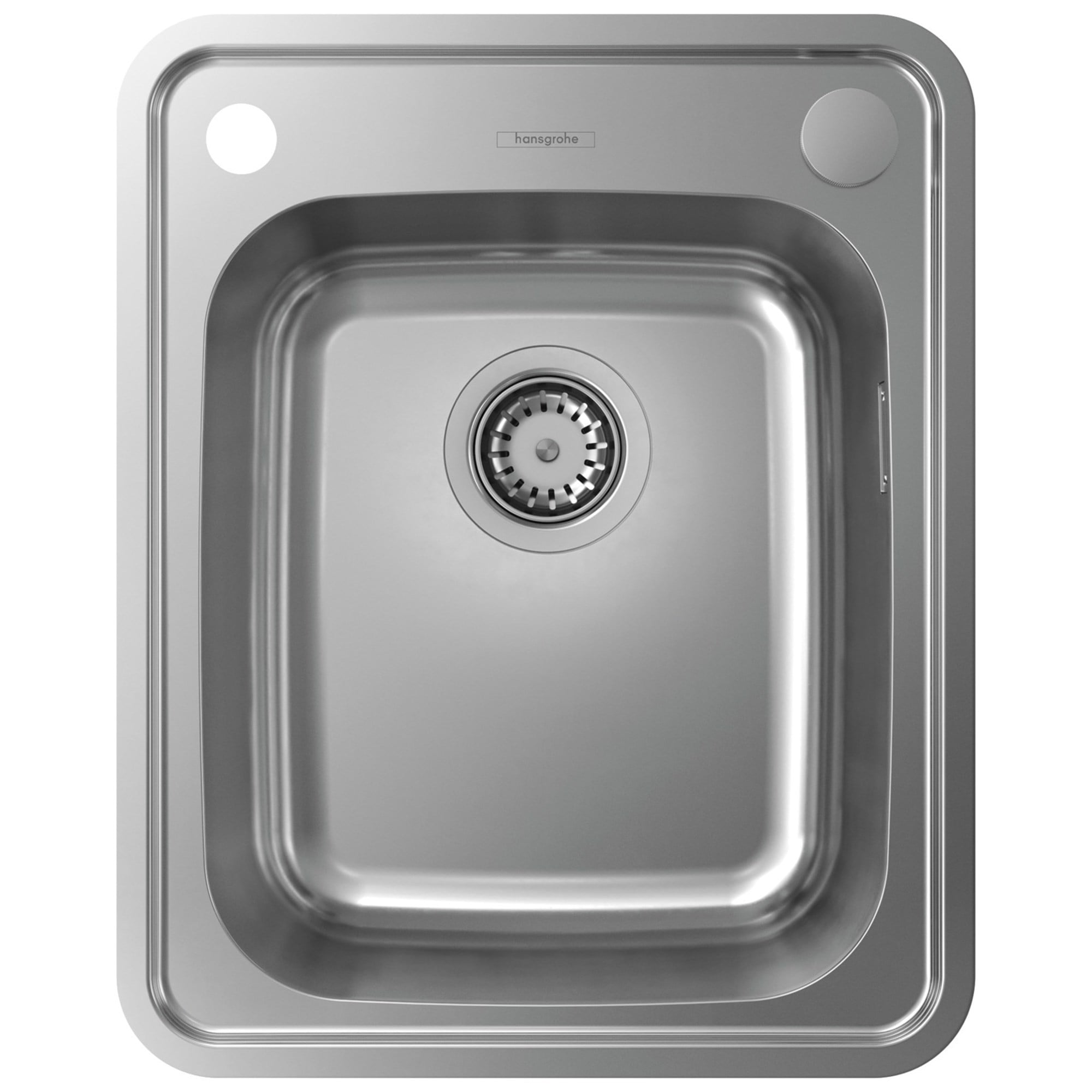 Hansgrohe S412-F340 Ankastre Eviye 340/400 Çelik 43334800