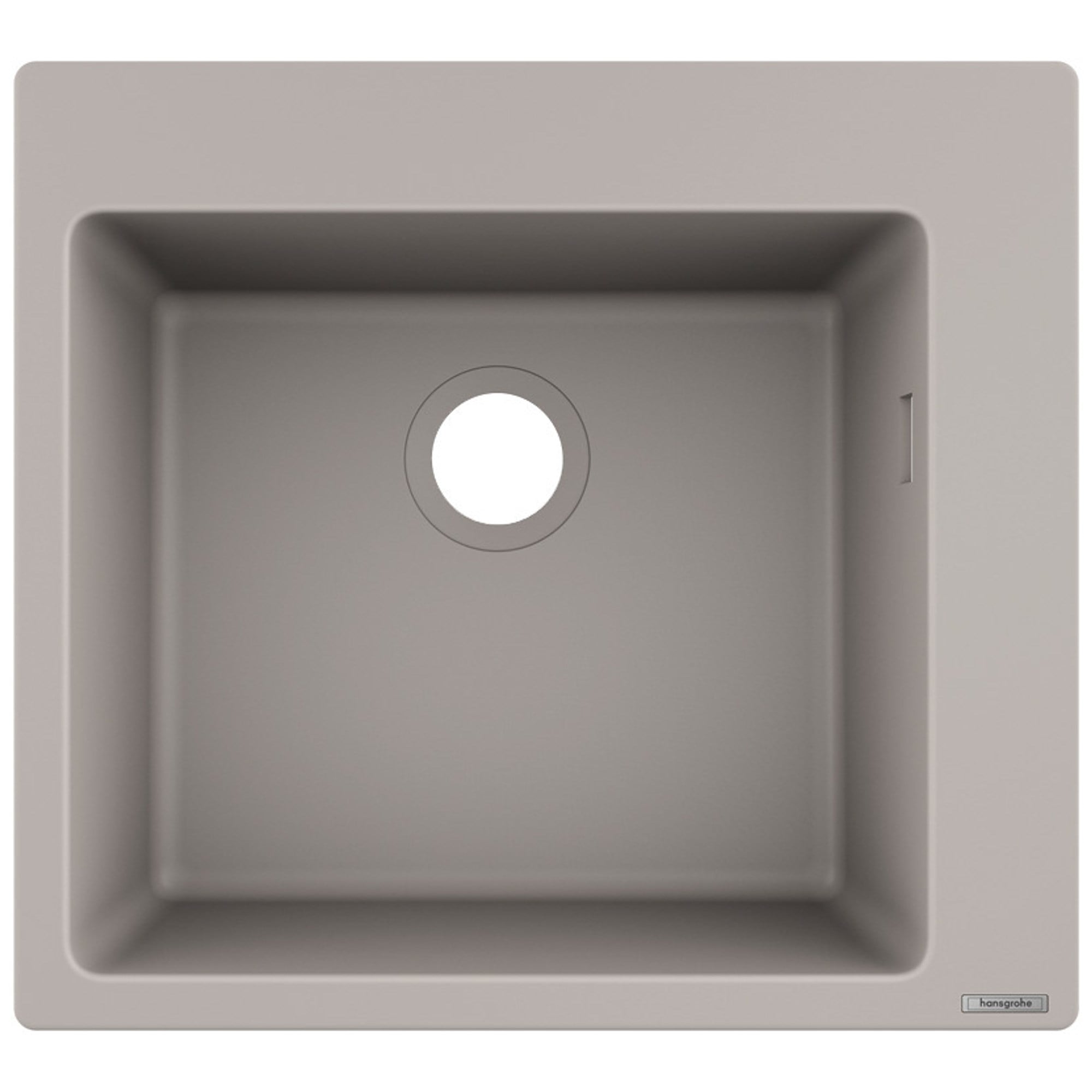 Hansgrohe S510-F450 Tezgah Üstü Granit Eviye 450 43312380