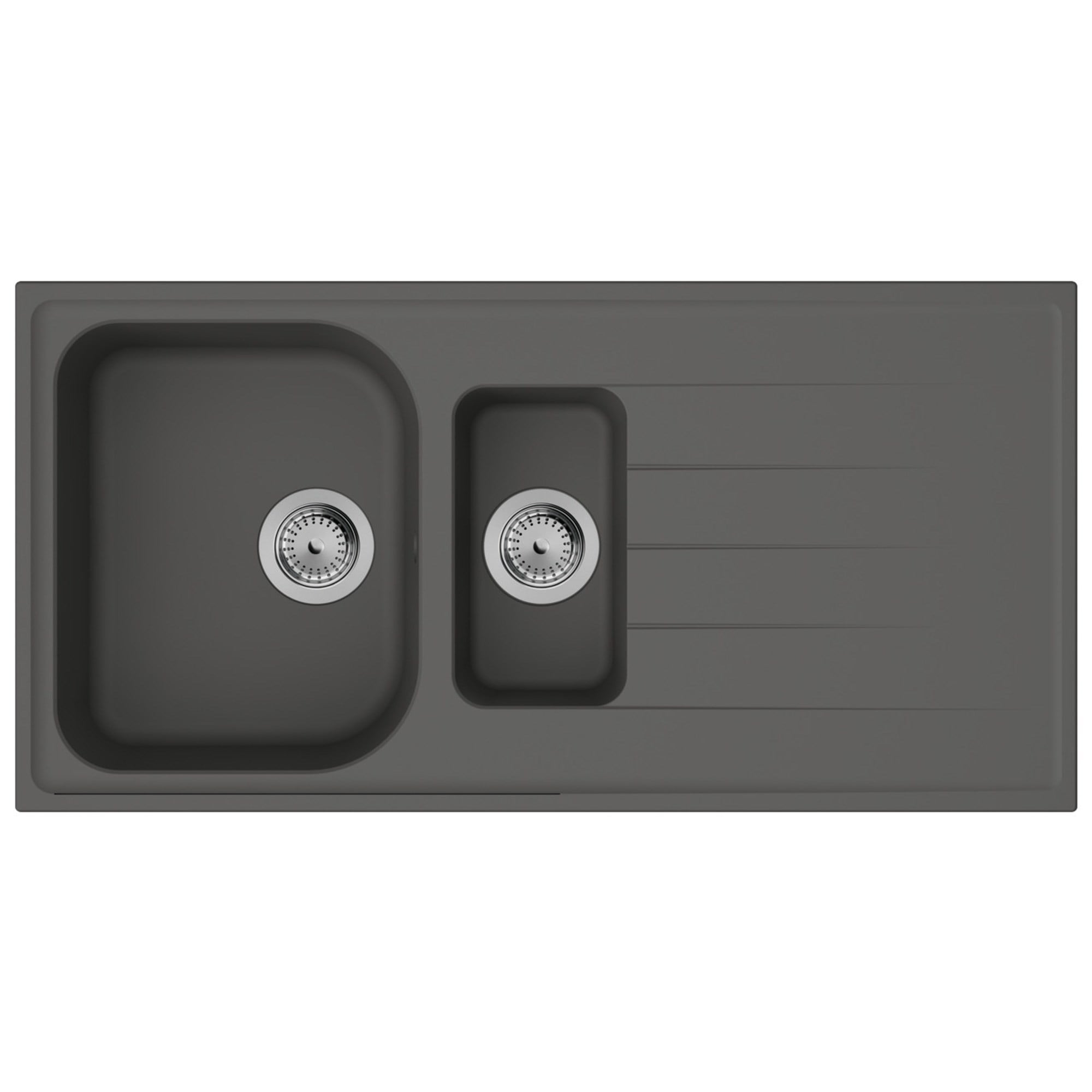 Hansgrohe S52 S520-F525 Ankastre Eviye Otomatik Gider Seti İle 43347290