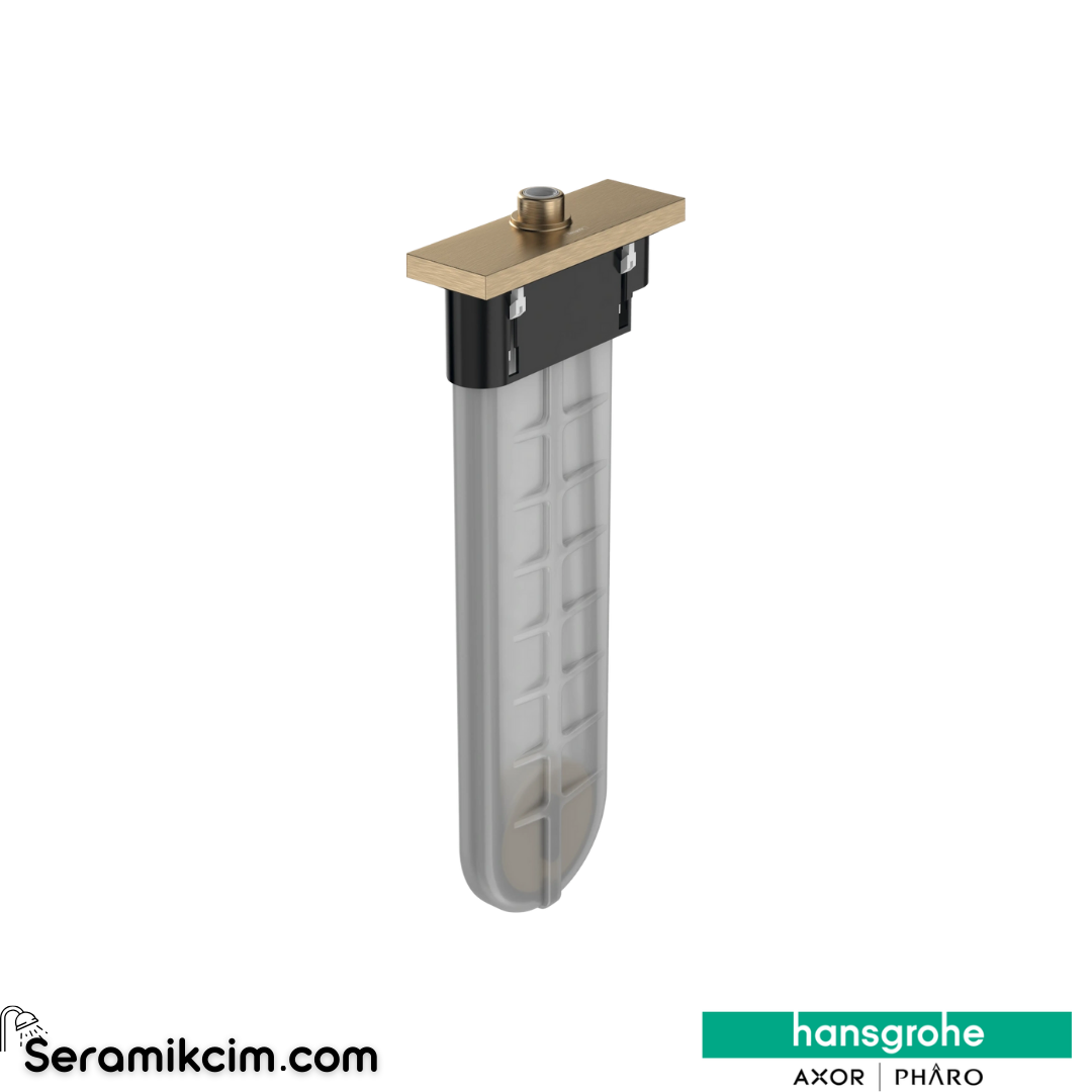 Hansgrohe sBox Dış Set Square Mat Bronz 28010140