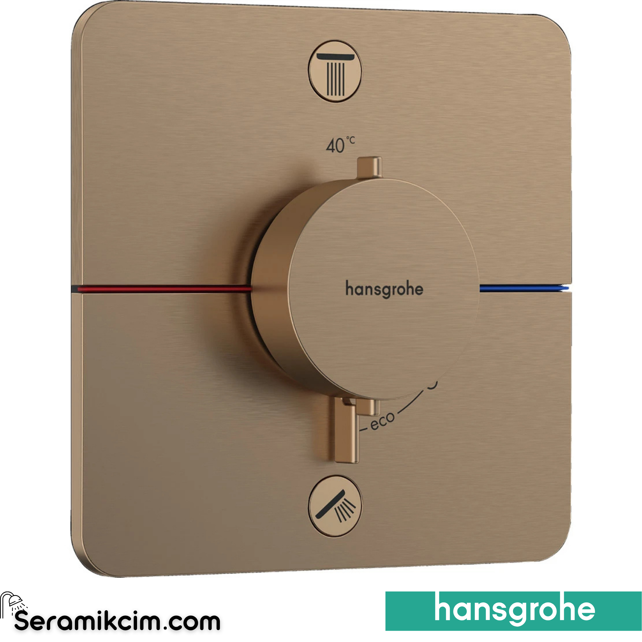 Hansgrohe Showerselect Comfort Q Ankastre Banyo Bataryası Termostatik 2 Çıkış 15583140