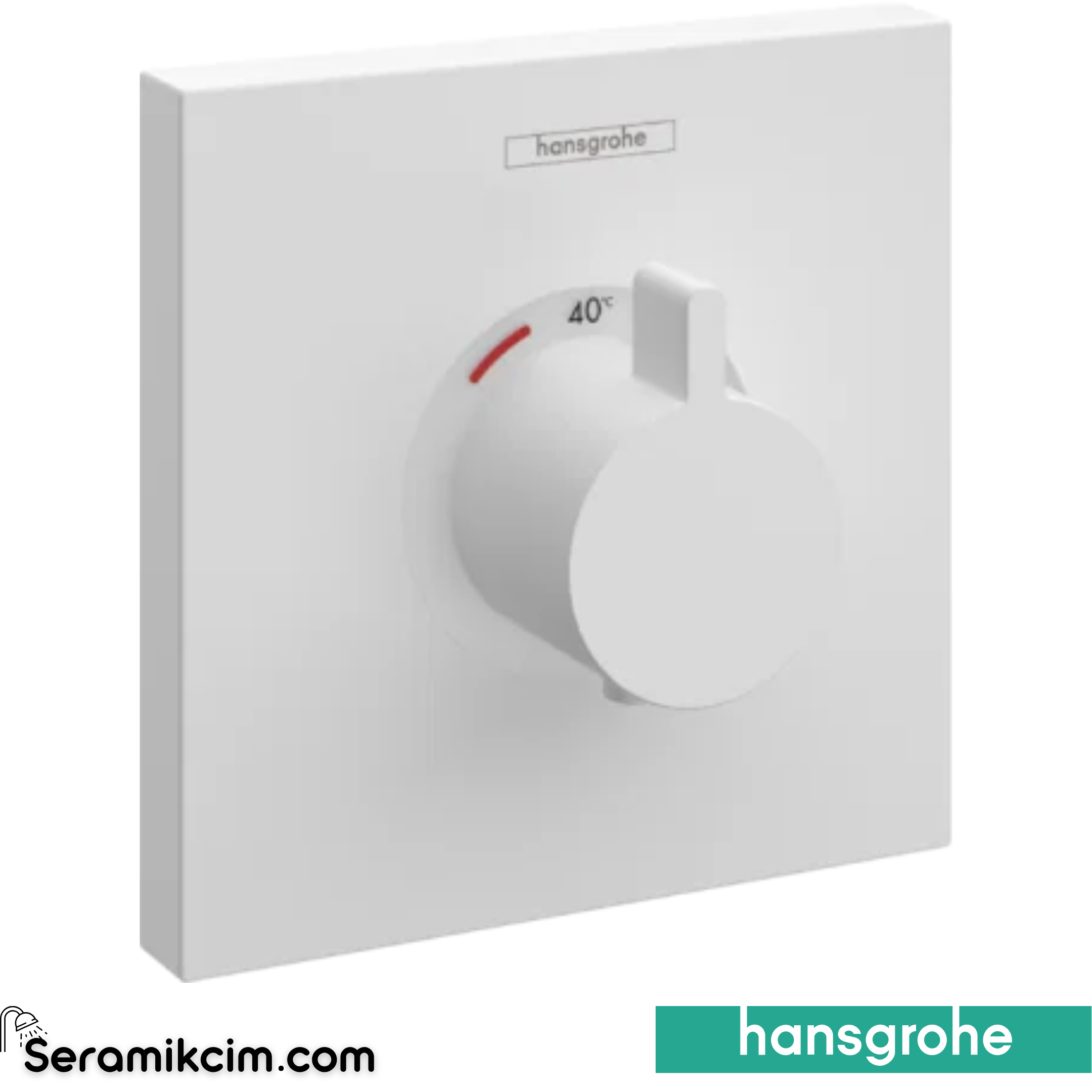Hansgrohe Showerselect Max Termostatik Mat Beyaz 15760700
