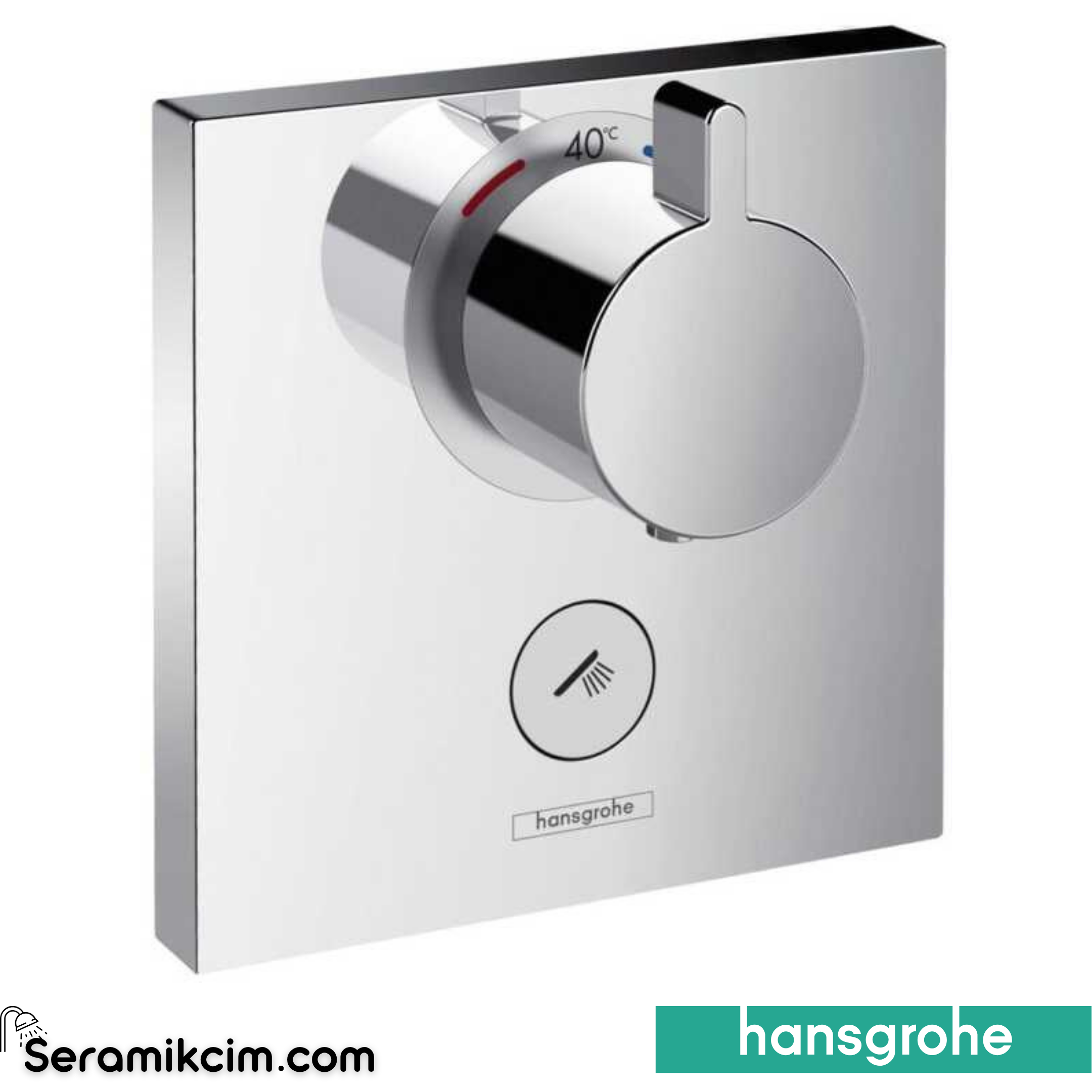 Hansgrohe Showerselect Max Termostatik Entegre Valf İle Krom 15761000