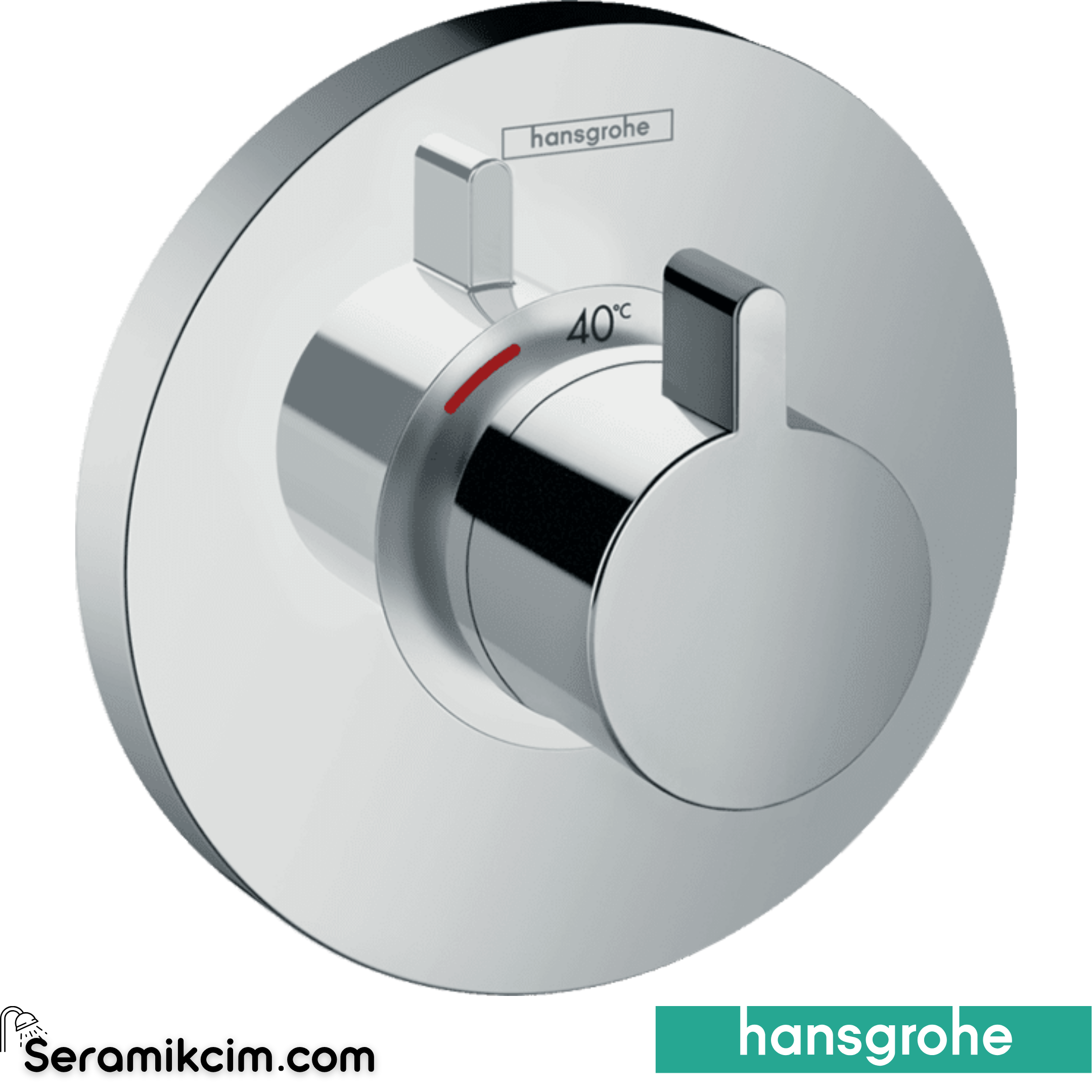 Hansgrohe Showerselect S Max Termostatik Ankastre Yuvarlak Krom 15741000