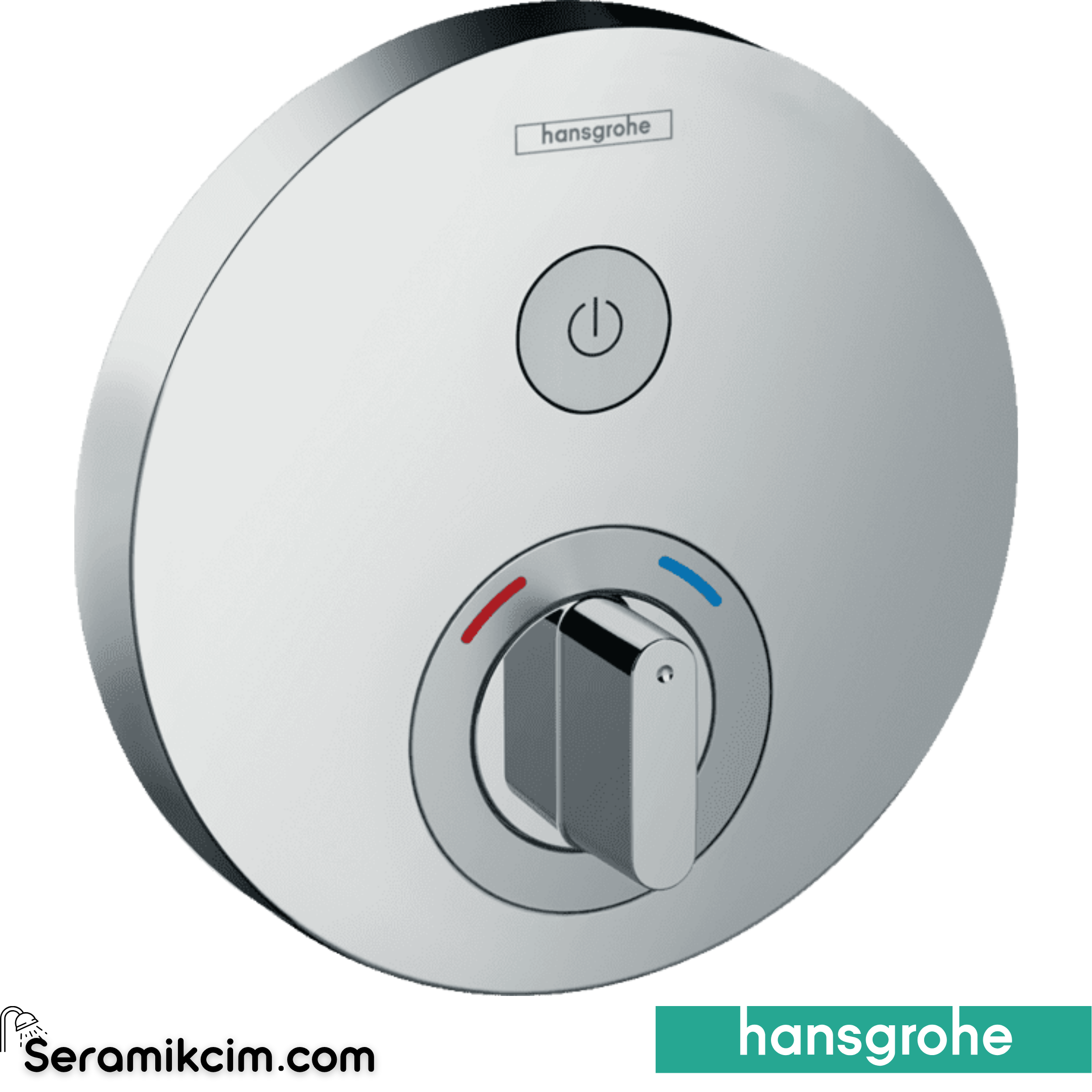 Hansgrohe Showerselect S Mix Bataryası 1 Çıkışlı Yuvarlak Krom 15747000