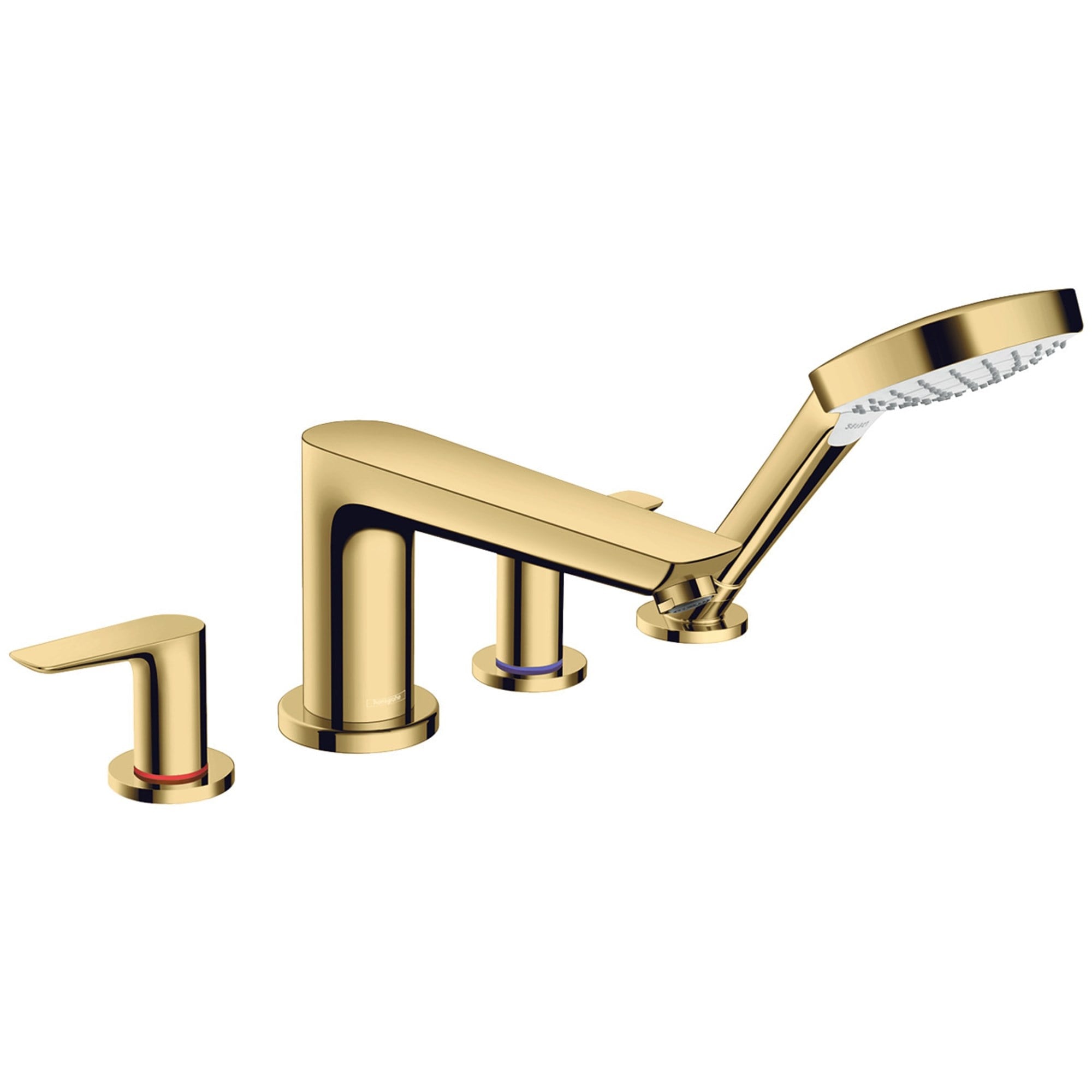 Hansgrohe Talis E 4 Delikli Küvet Bataryası Parlak Altın 71748990