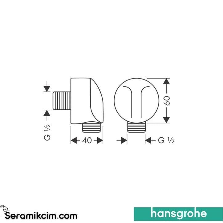 Hansgrohe Talis E Ankastre Banyo Bataryası Set Mat Siyah-Krom