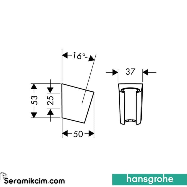 Hansgrohe Talis E Ankastre Banyo Bataryası Set Mat Siyah-Krom