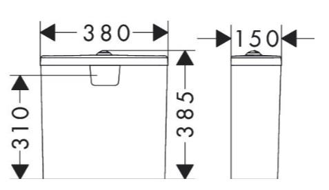 Hansgrohe Tank W.Bott.Wat.Sup.Wh