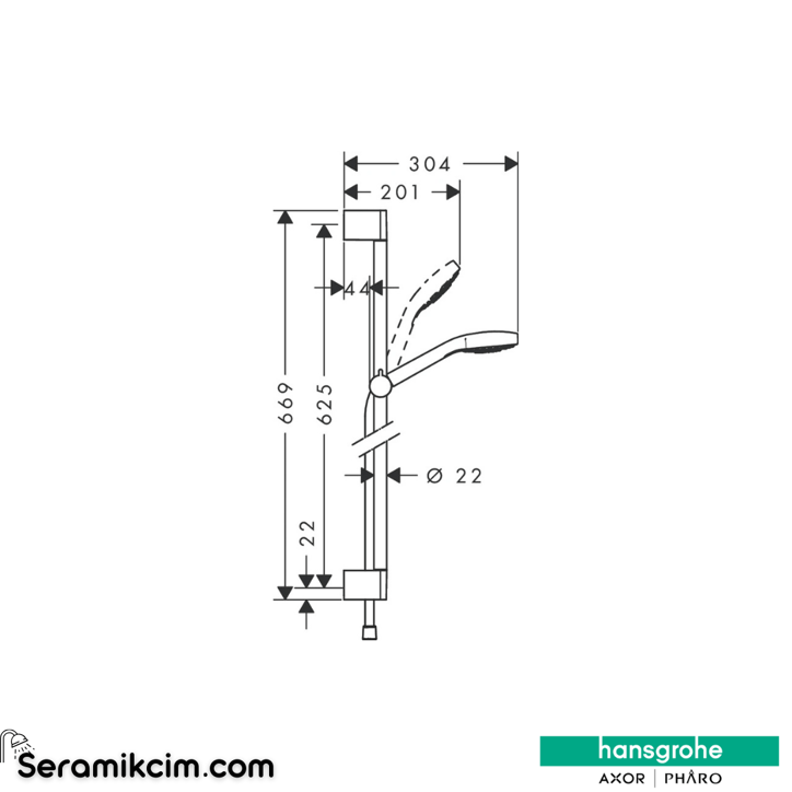 Hansgrohe Tecturis E Banyo ve Lavabo Batarya Set
