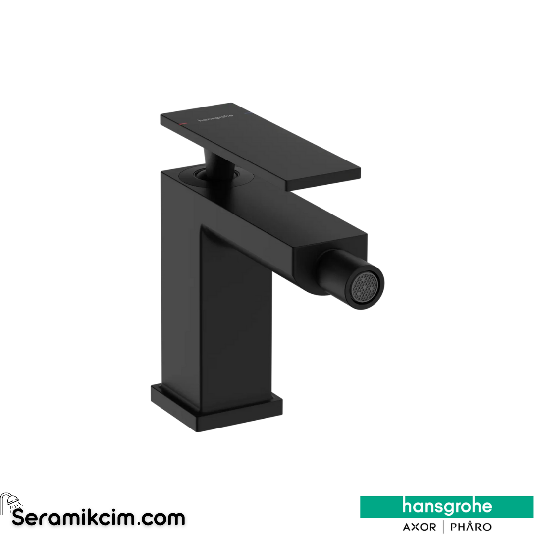 Hansgrohe Tecturis E Bide Bataryası Sifon Kumandalı Mat Siyah 73200670