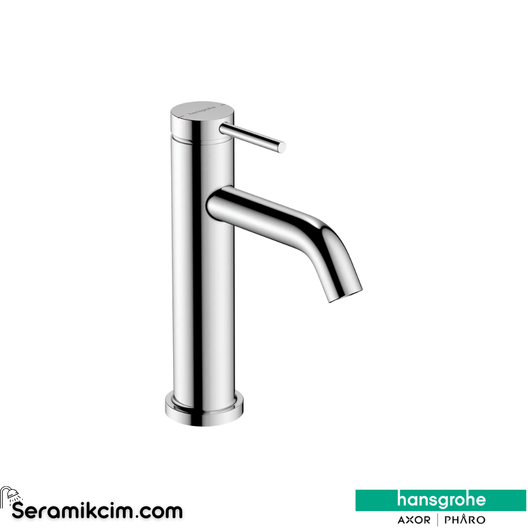 Hansgrohe Tecturis S 110 Lavabo Bataryası Ecosmart+ Sifon Kumandalı Krom 73310000