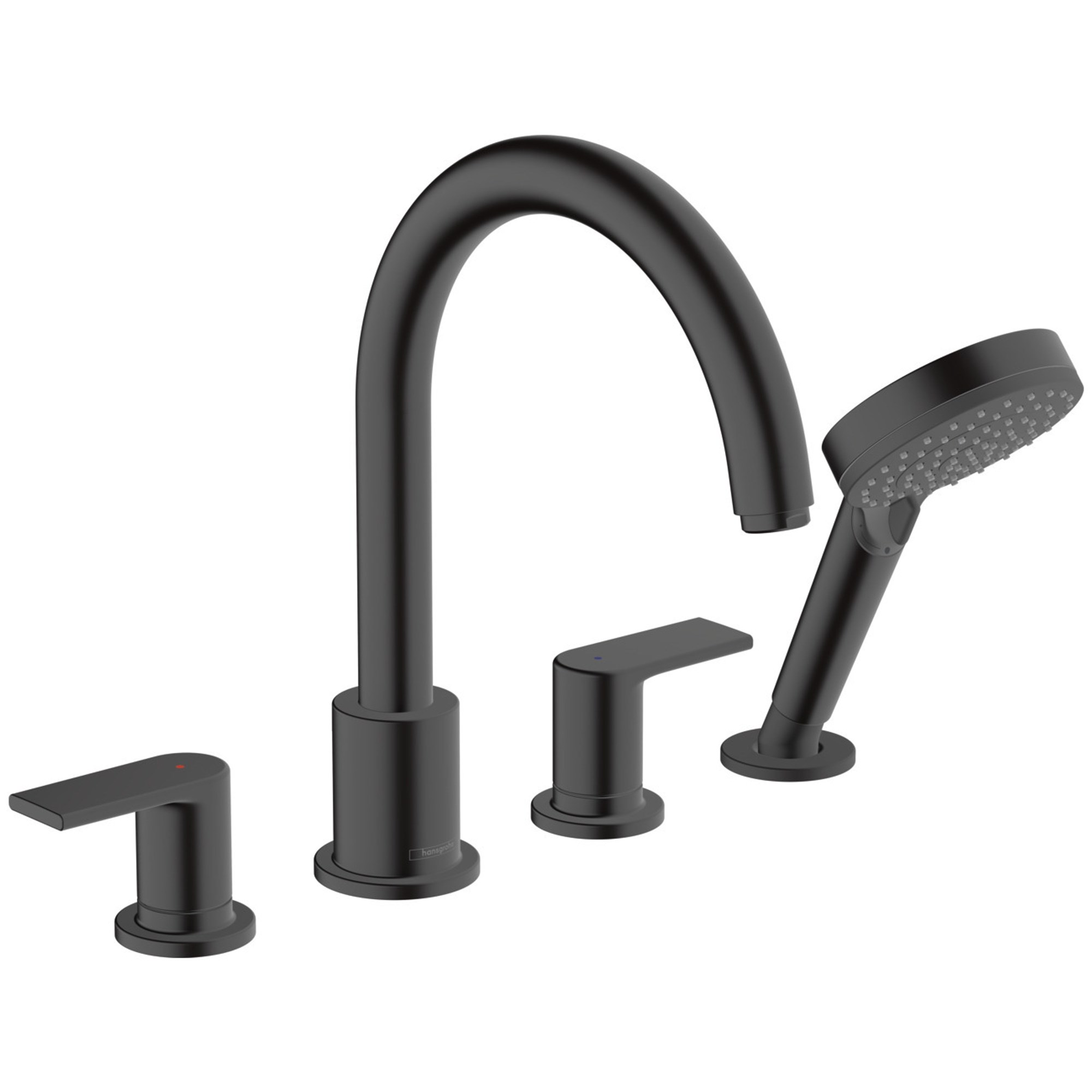 Hansgrohe Vernis Shape 4-Delikli Küvet Kenarı Banyo Bataryası 71459670