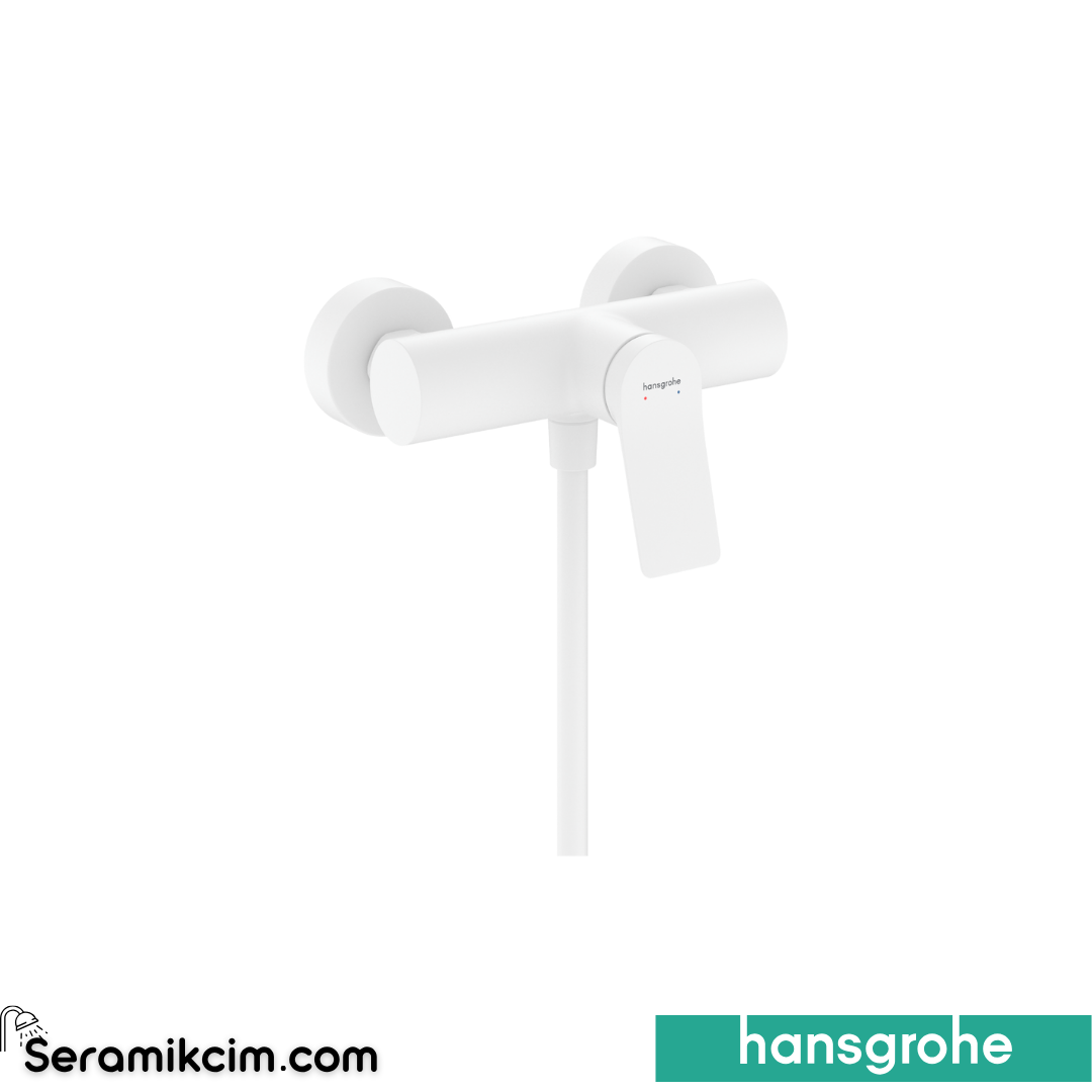 Hansgrohe Vivenis Duş Bataryası Mat Beyaz 75623700