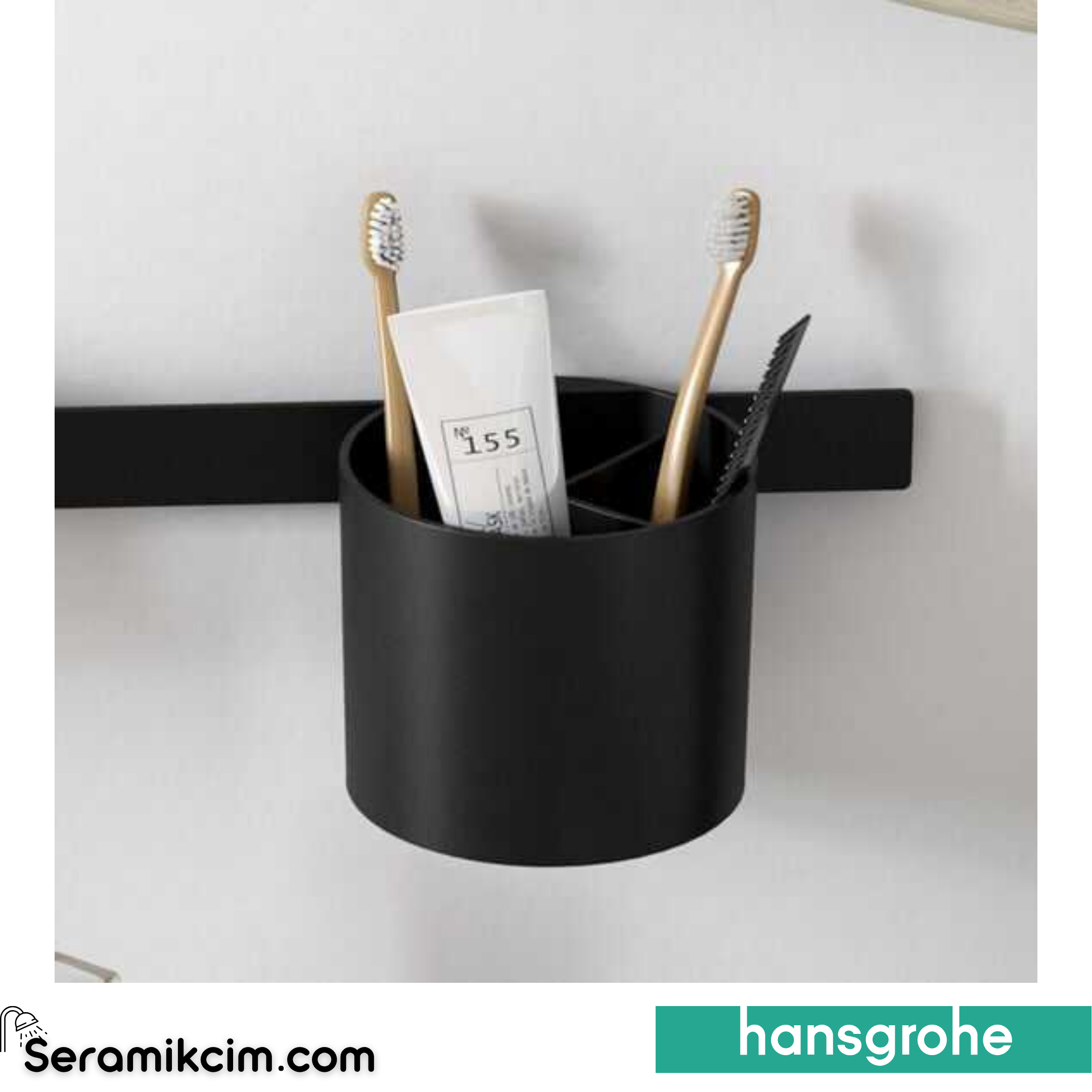 Hansgrohe Wallstoris Bardak Mat Siyah 27921670