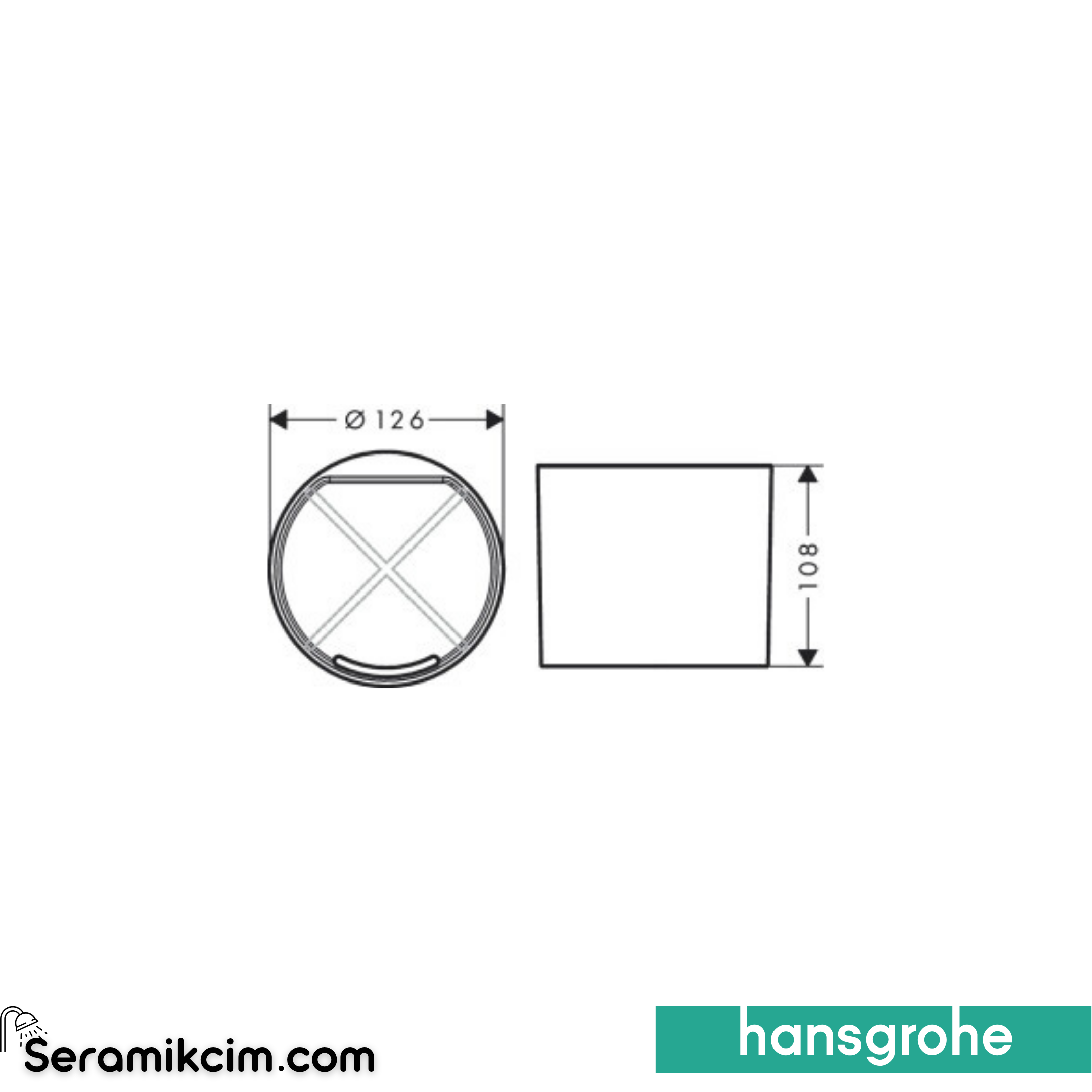 Hansgrohe Wallstoris Bardak Mat Siyah 27921670