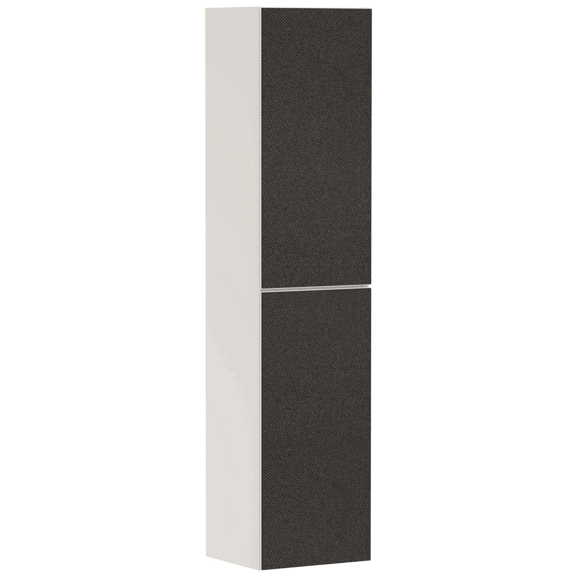 Hansgrohe Xevolos E Banyo Boy Dolabı 40x36 cm Sağ Menteşeli Mat Kum Beji-Koyu Gri Tekstil 54222660