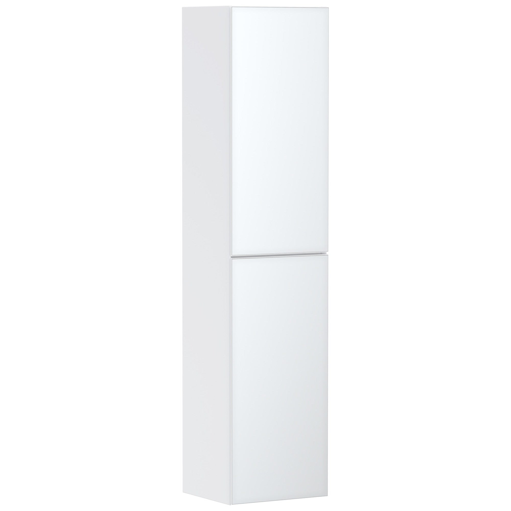 Hansgrohe Xevolos E Banyo Boy Dolabı 40x36 cm Sol Menteşeli Mat Beyaz-Metalik Beyaz 54218320