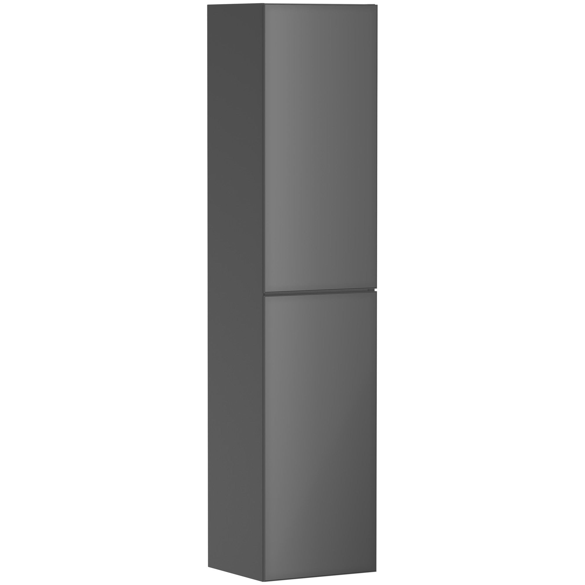 Hansgrohe Xevolos E Banyo Boy Dolabı 40x36 cm Sol Menteşeli Mat Arduvaz Gri-Metalik Arduvaz Gri 54220770