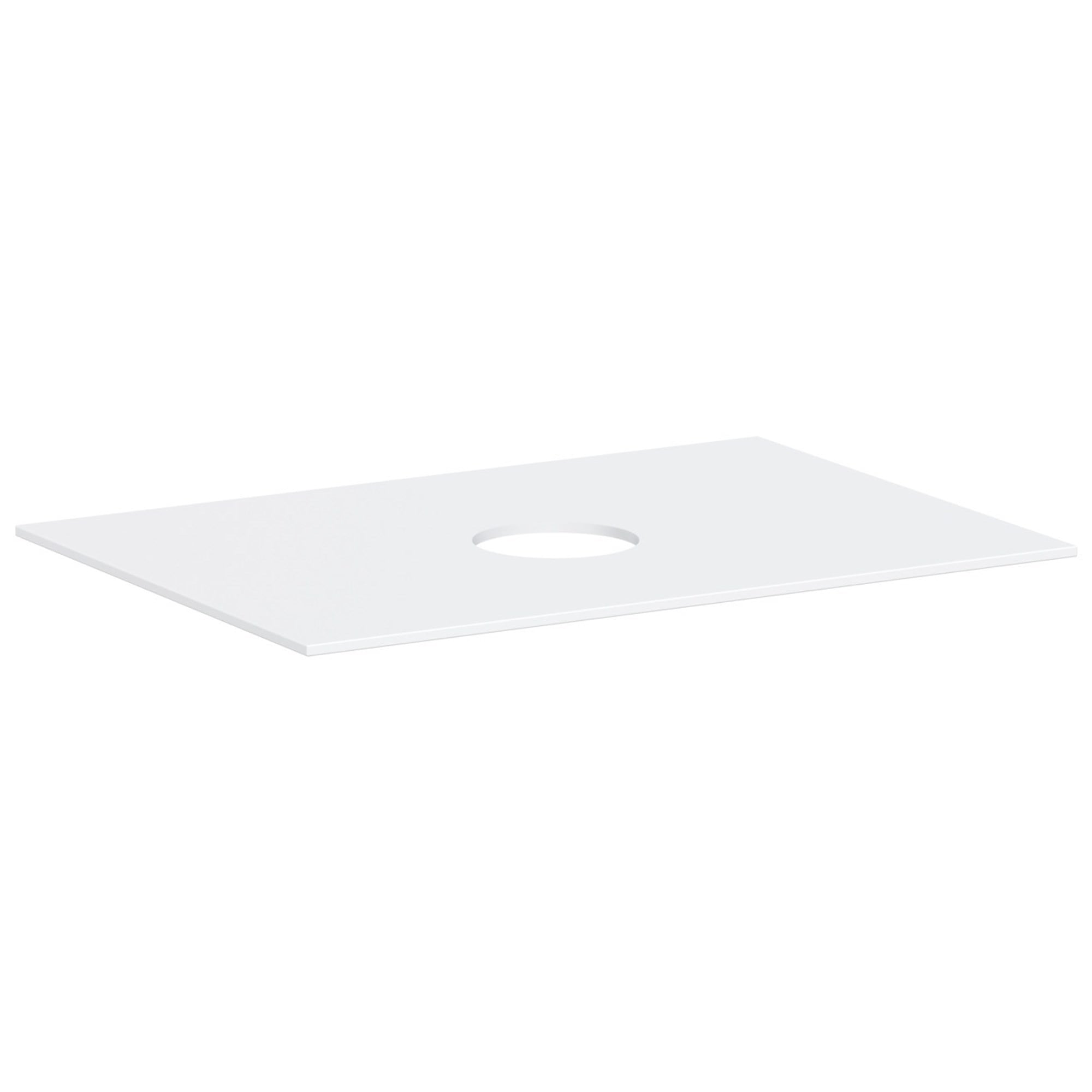 Hansgrohe Xevolos E Banyo Mobilyası Konsolu 78x55 cm Orta Lavabo Kesimli Batarya Deliksiz Lavabo İçin Mat Beyaz 54328700