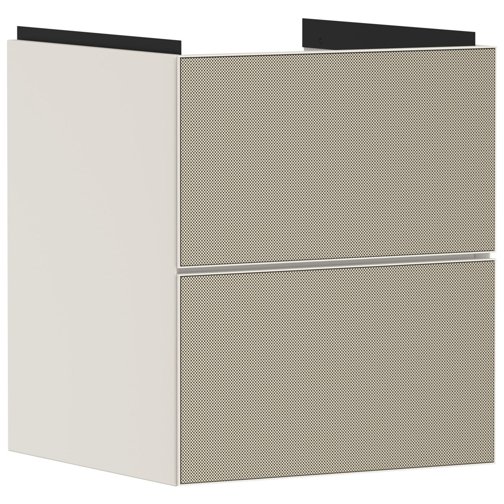 Hansgrohe Xevolos E Lavabo Dolabı 48x47,5 cm 2 Çekmeceli Mat Kum Beji-Desenli Bronz 54173390