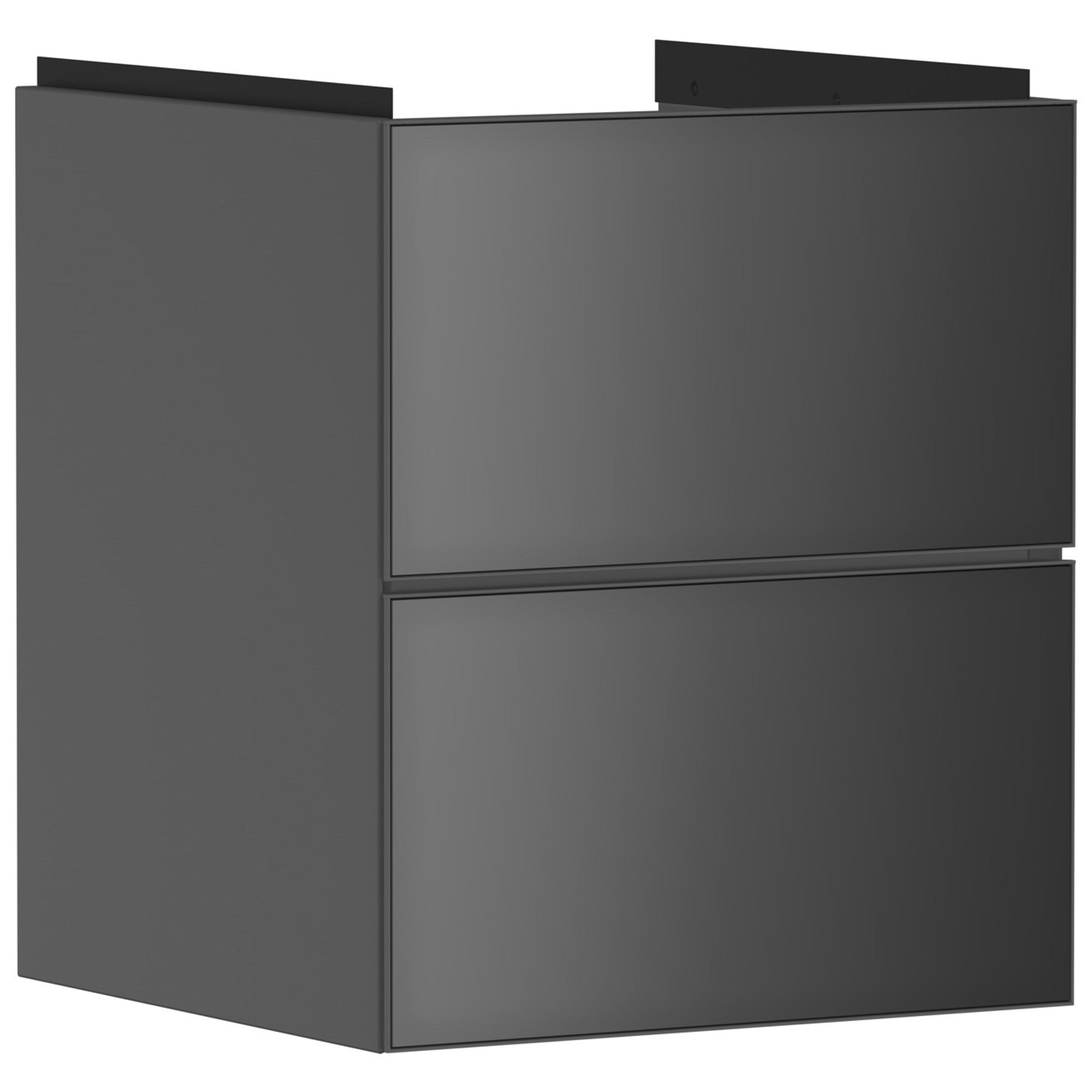 Hansgrohe Xevolos E Lavabo Dolabı 48x47,5 cm 2 Çekmeceli Mat Arduvaz Gri-Metalik Arduvaz Gri 54174770