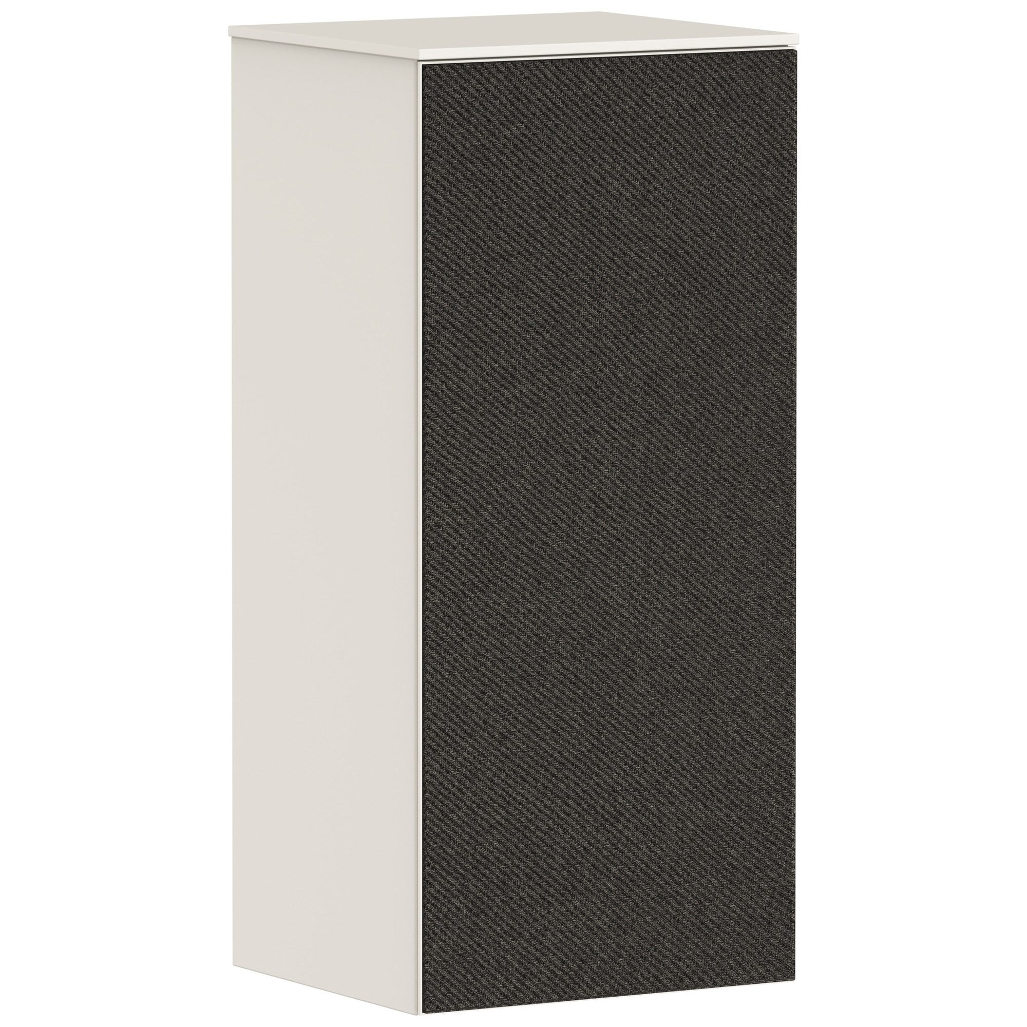 Hansgrohe Xevolos E Orta Boy Banyo Dolabı 40x36 cm Sol Menteşeli Mat Kum Beji-Koyu Gri Tekstil 54213660
