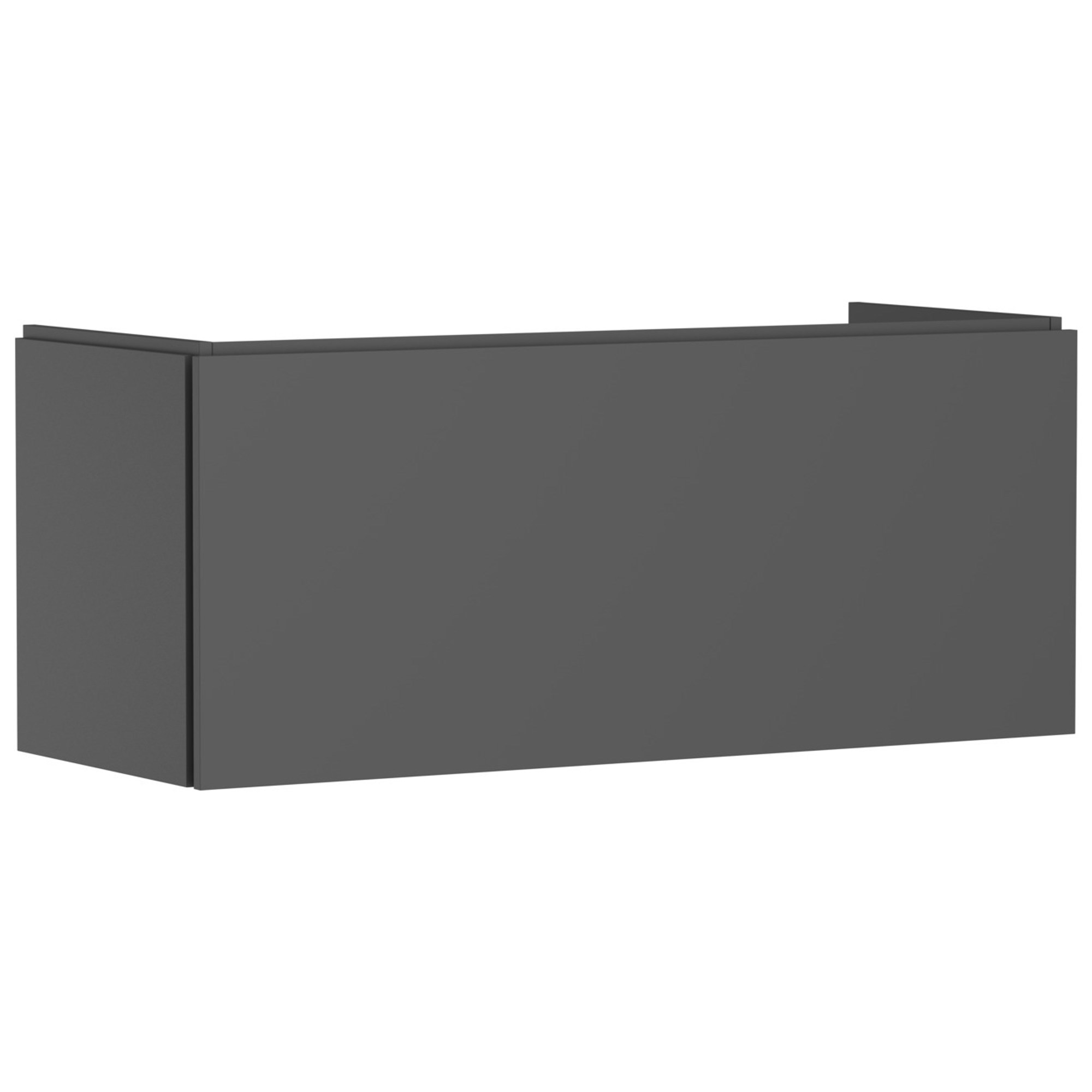 Hansgrohe Xilesa E Lavabo Dolabı 118x47 cm 1 Çekmeceli Mat Arduvaz Gri 54263760