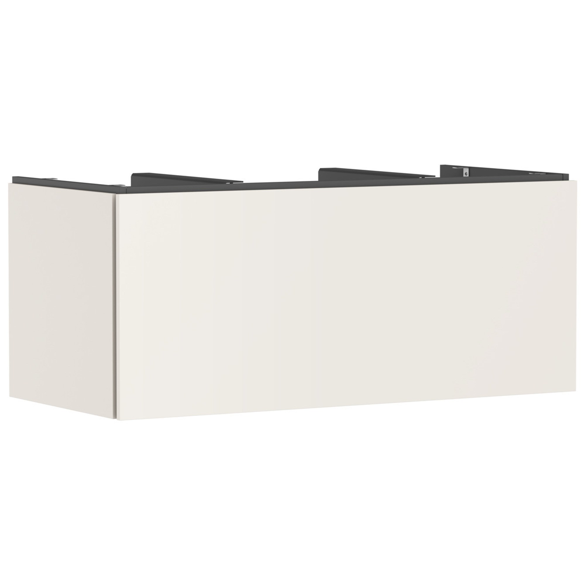 Hansgrohe Xilesa E Lavabo Dolabı 118x55 cm 1 Çekmeceli Konsol İçin Mat Kum Beji 54267780