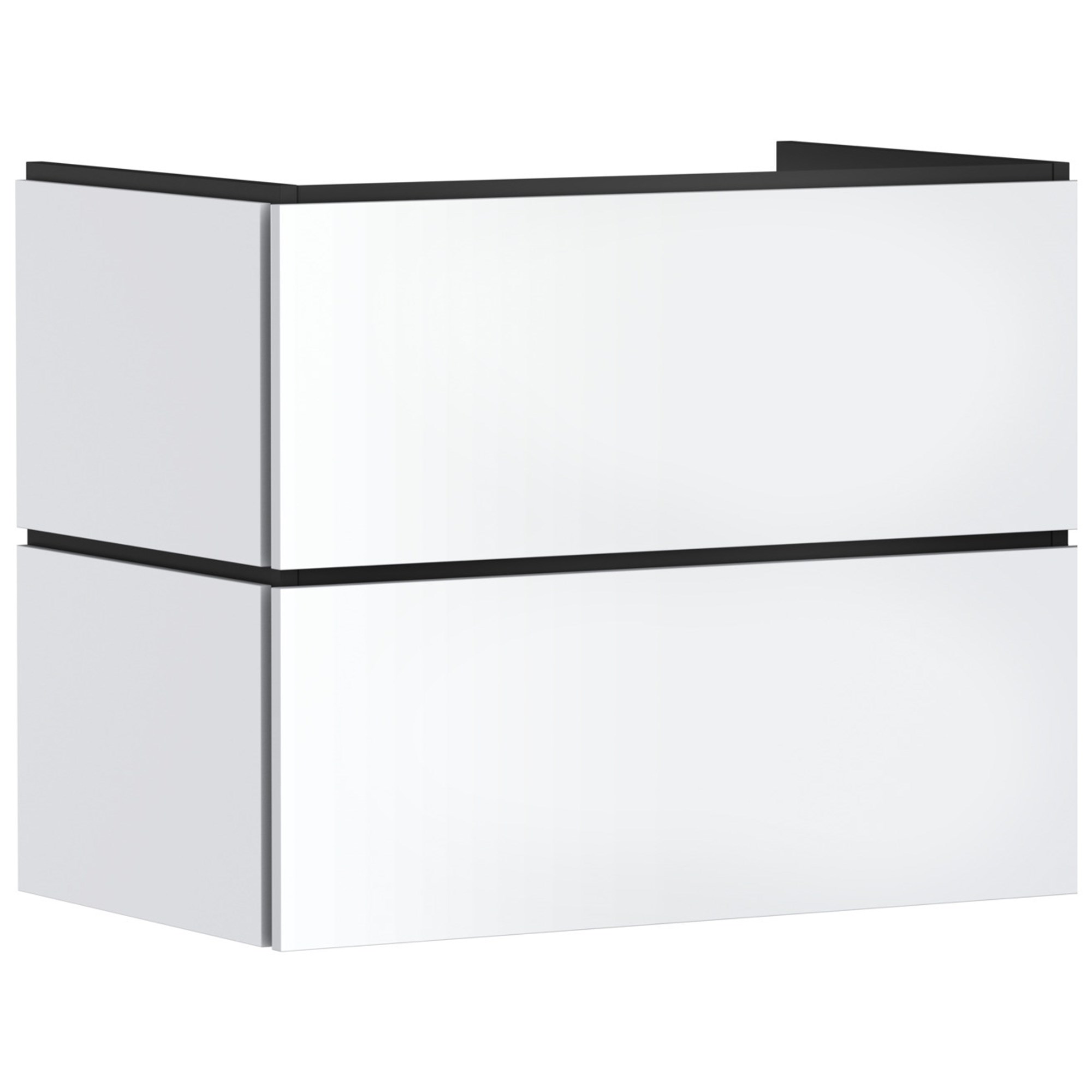 Hansgrohe Xilesa E Lavabo Dolabı 78x47 cm 2 Çekmeceli Mat Beyaz 54296700