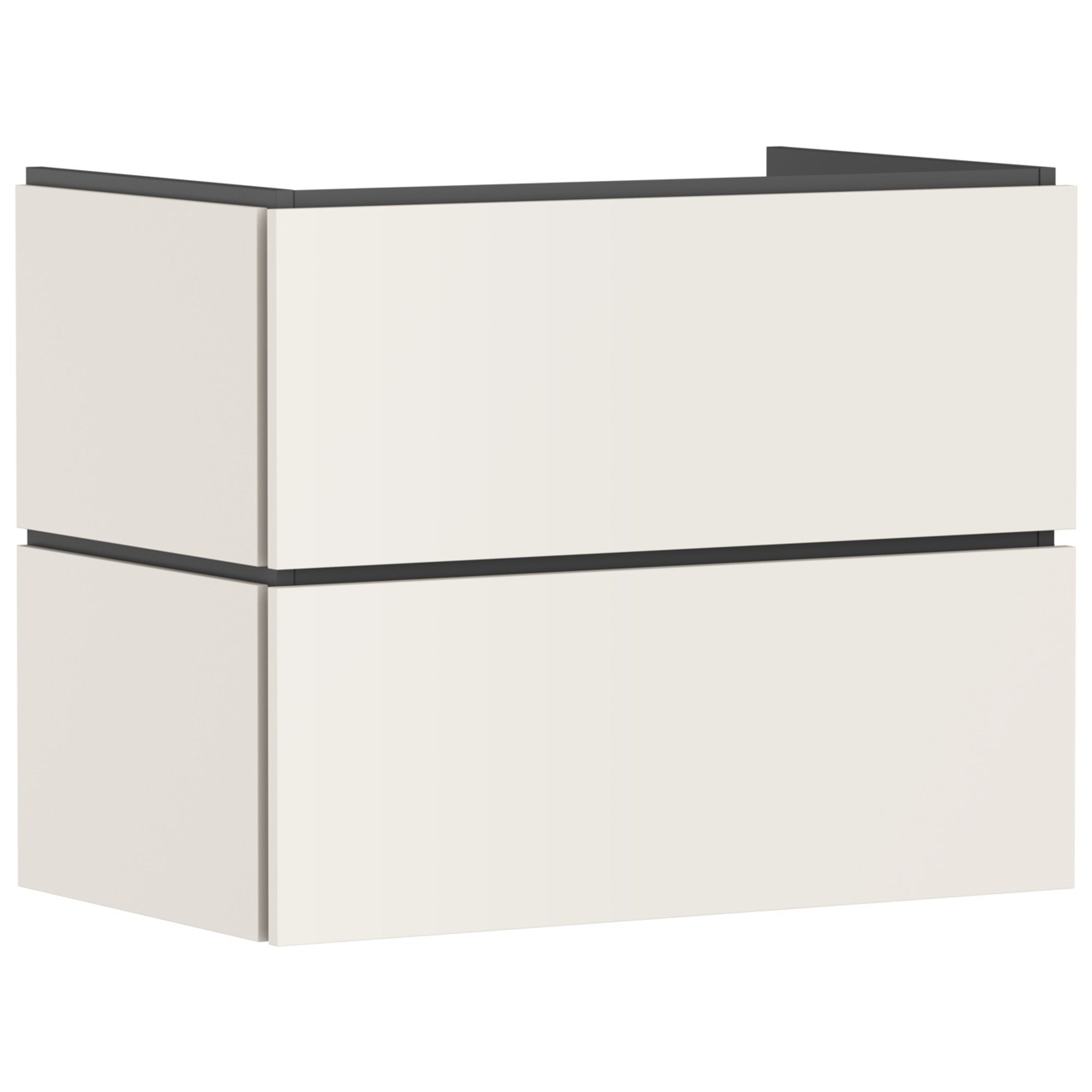 Hansgrohe Xilesa E Lavabo Dolabı 78x47 cm 2 Çekmeceli Mat Kum Beji 54260780