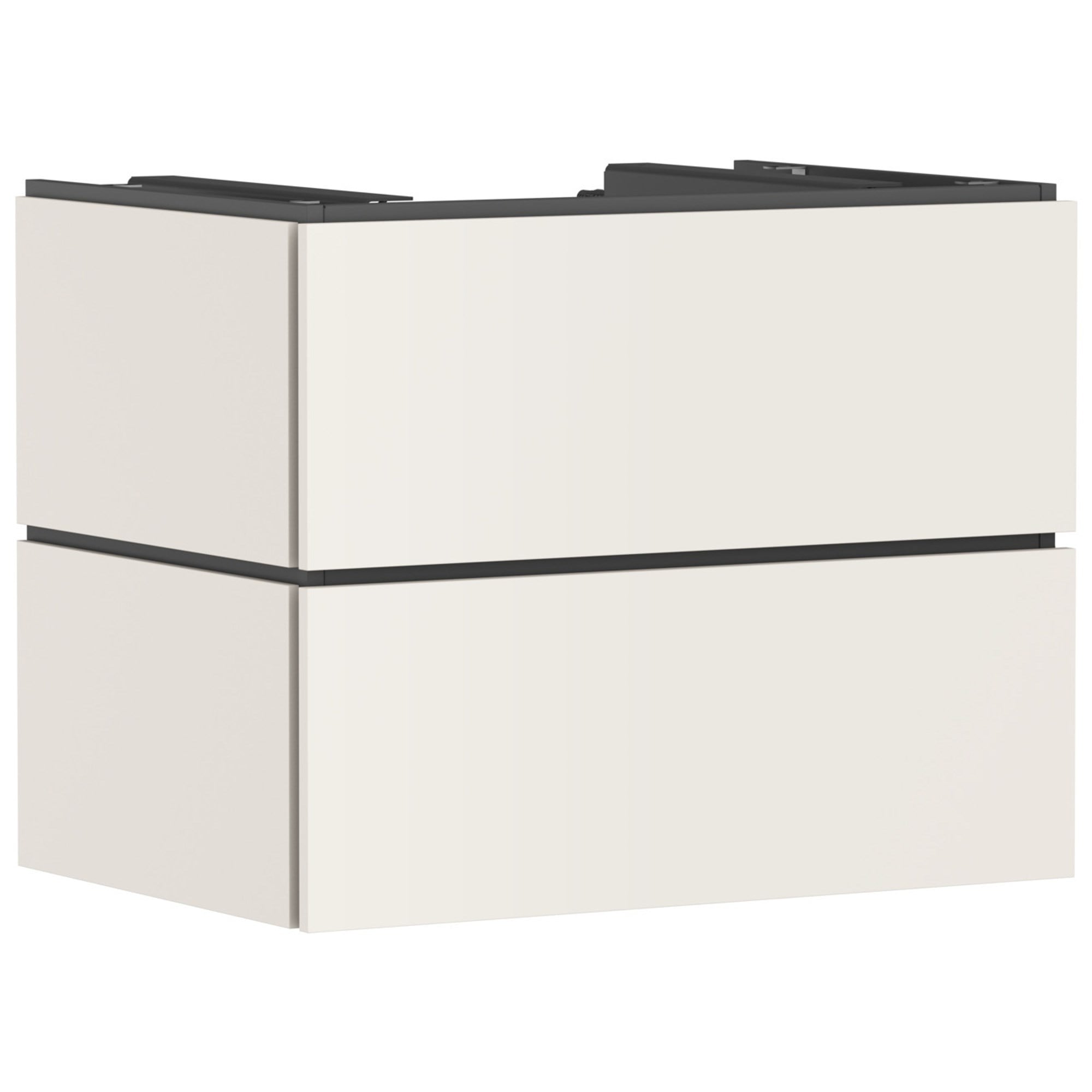 Hansgrohe Xilesa E Lavabo Dolabı 78x55 cm 2 Çekmeceli Konsol İçin Mat Kum Beji 54300780
