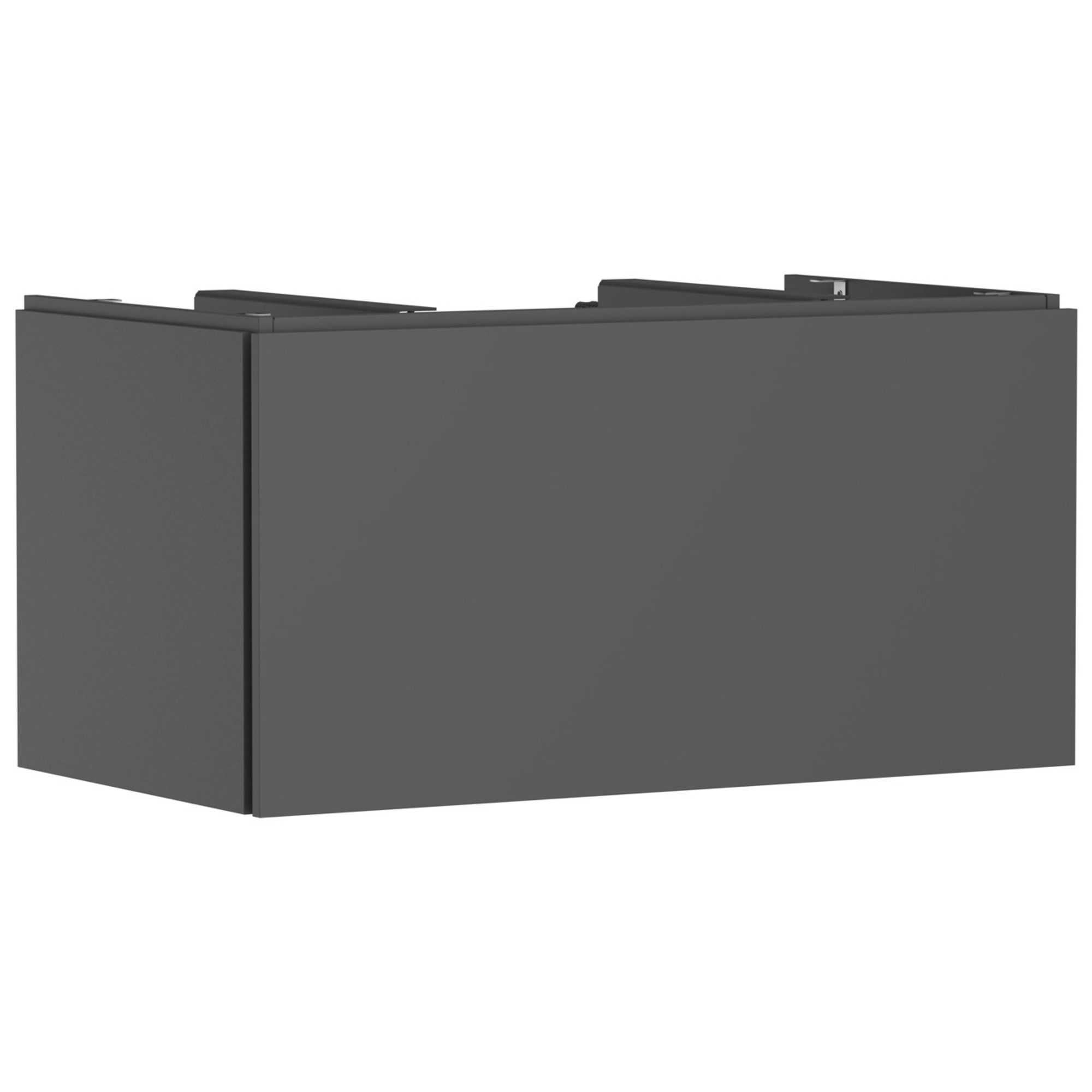 Hansgrohe Xilesa E Lavabo Dolabı 98x55 cm 1 Çekmeceli Konsol İçin Mat Arduvaz Gri 54266760