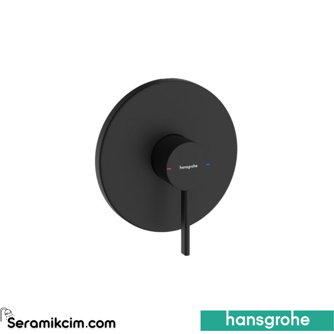 Hansgrohe Zesis S Ankastre Banyo Bataryası (Ibox İçin) Mat Siyah 74616670