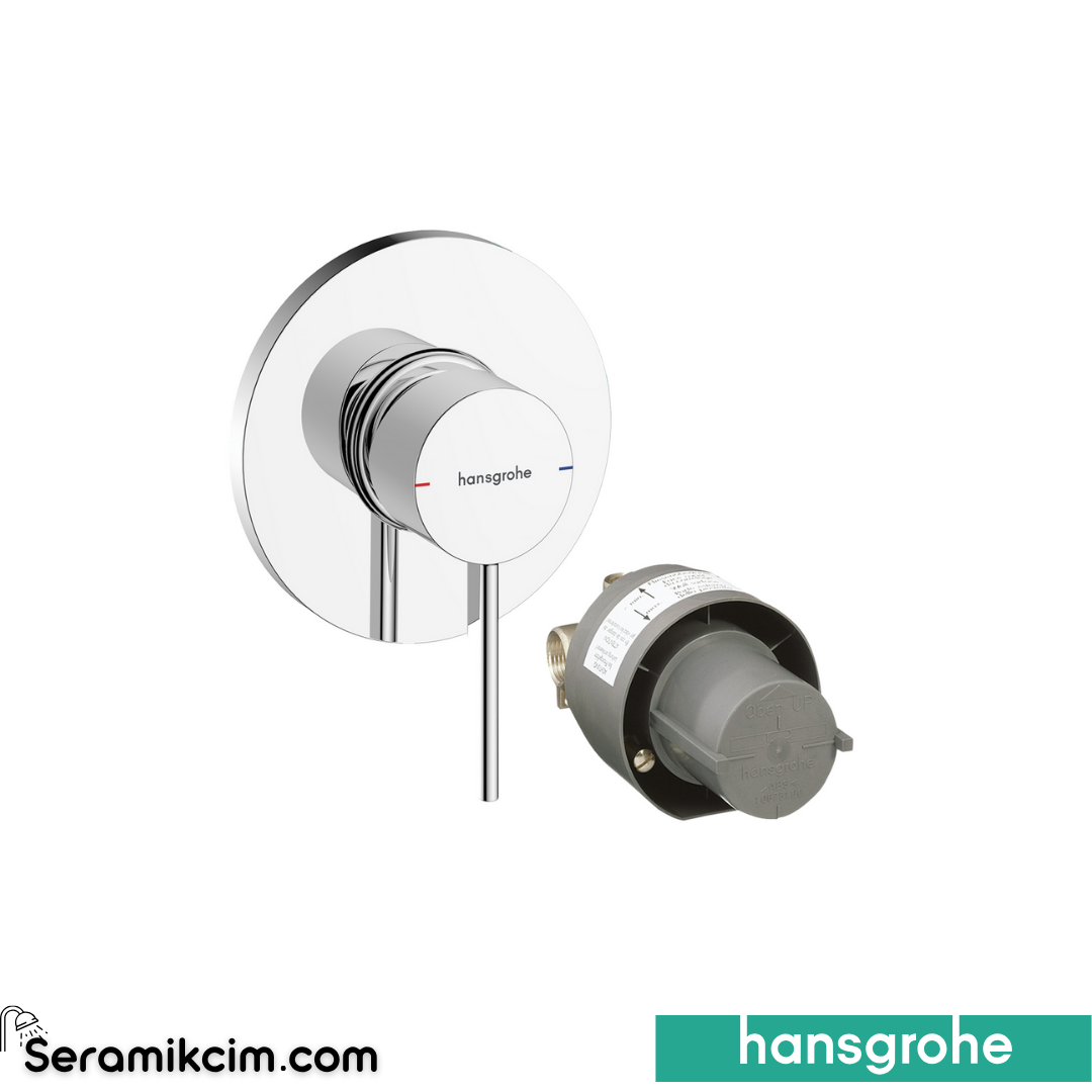 Hansgrohe Zesis S Ankastre Banyo Bataryası İç Takım İle 74618000