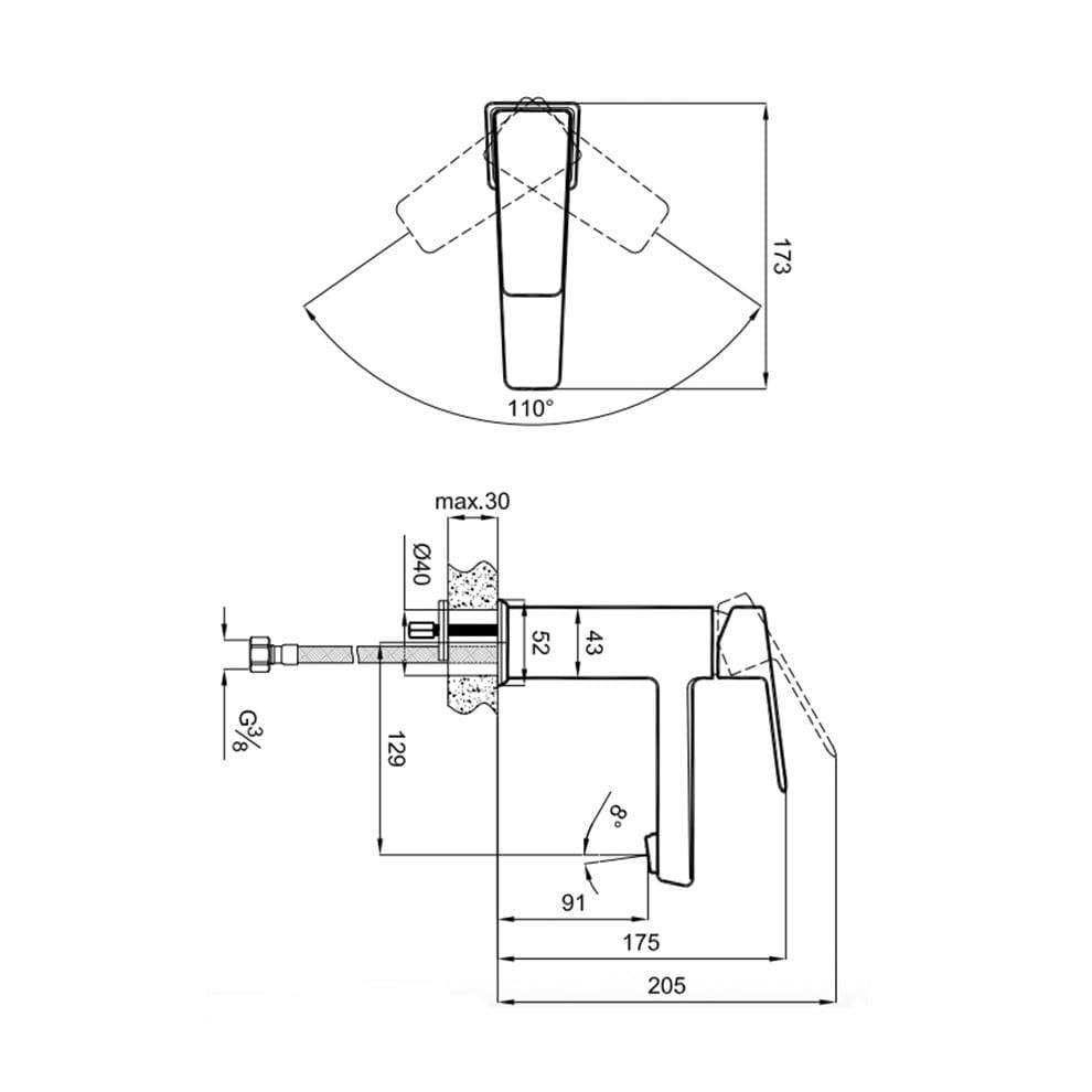 Kale Banyo Basıcs Lavabo Bataryası - 410200500516